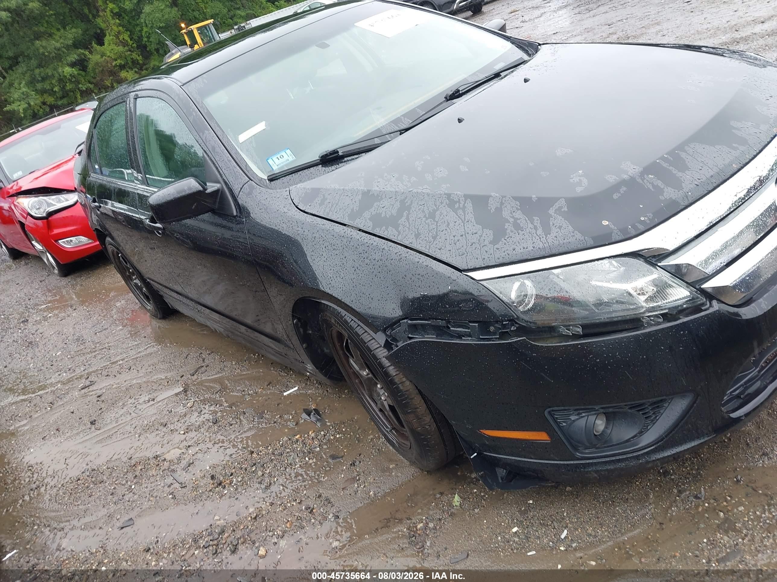2010 Ford Fusion Se Black vin: 3FAHP0HA2AR133913