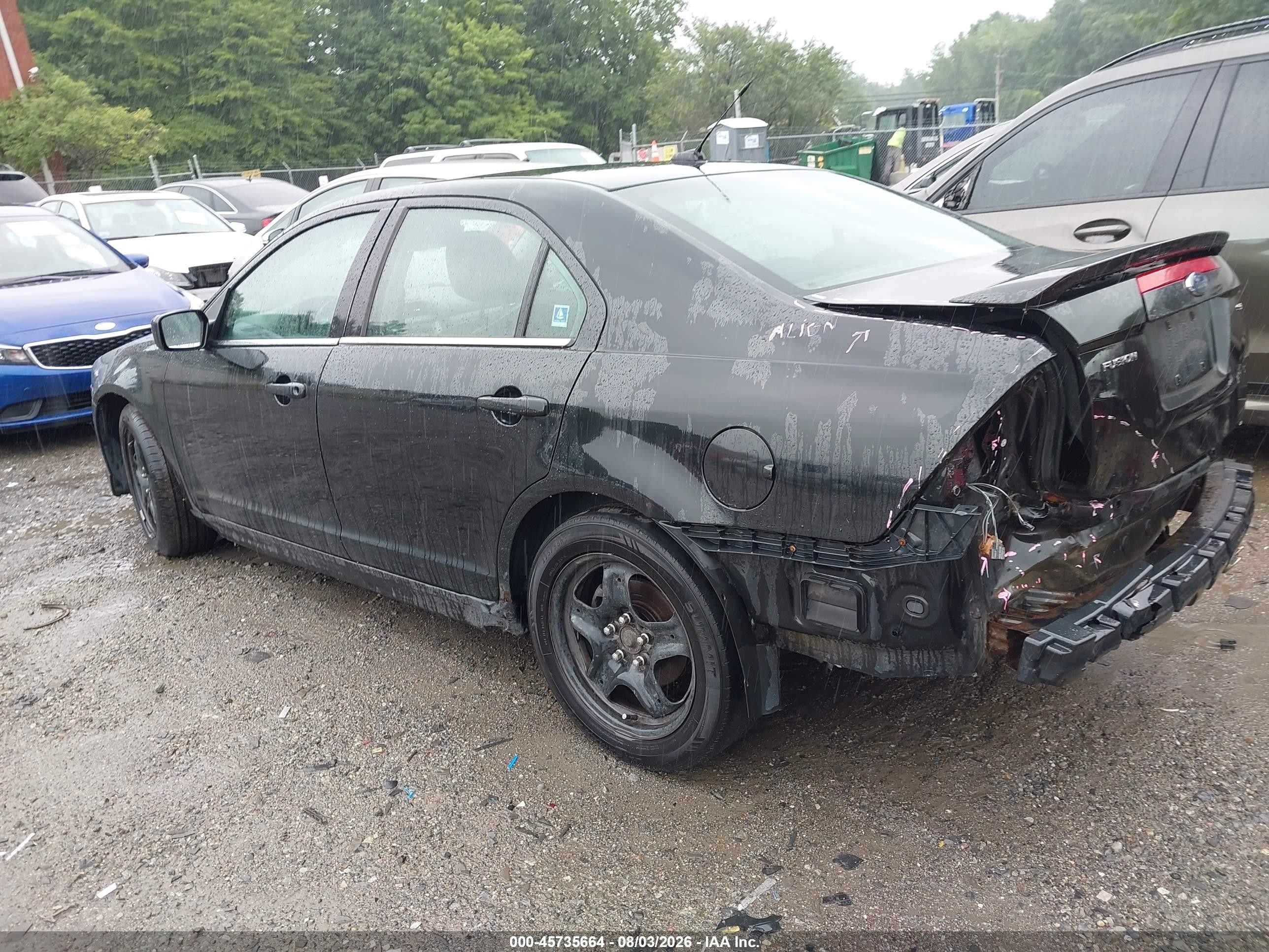 2010 Ford Fusion Se Black vin: 3FAHP0HA2AR133913