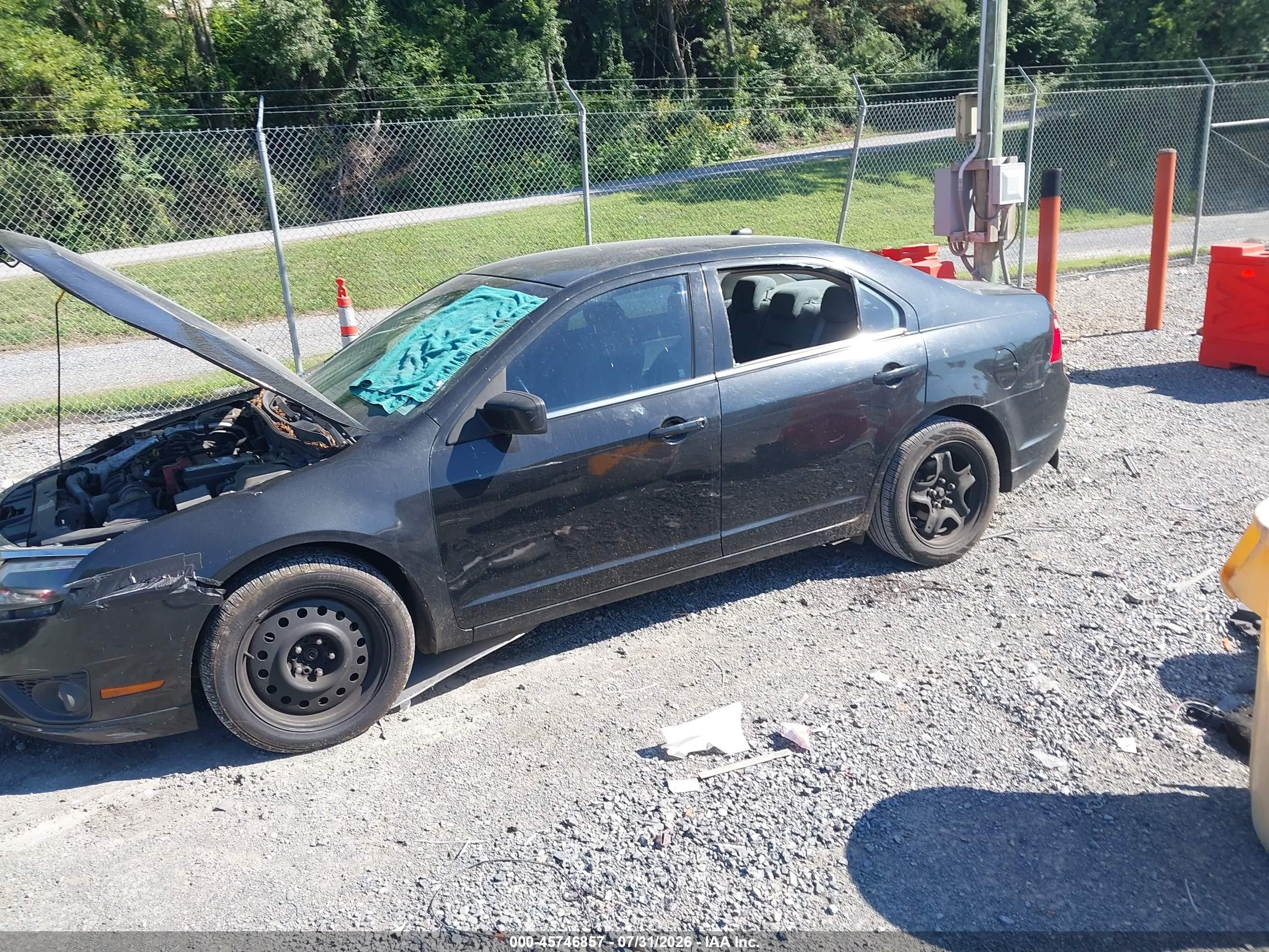 2010 Ford Fusion Se Black vin: 3FAHP0HA2AR190614