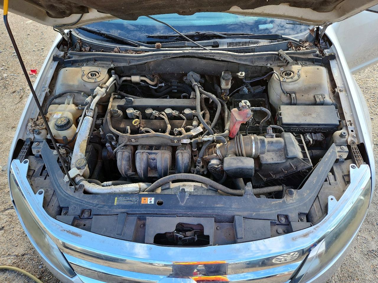 2010 Ford Fusion Se Silver vin: 3FAHP0HA2AR197031
