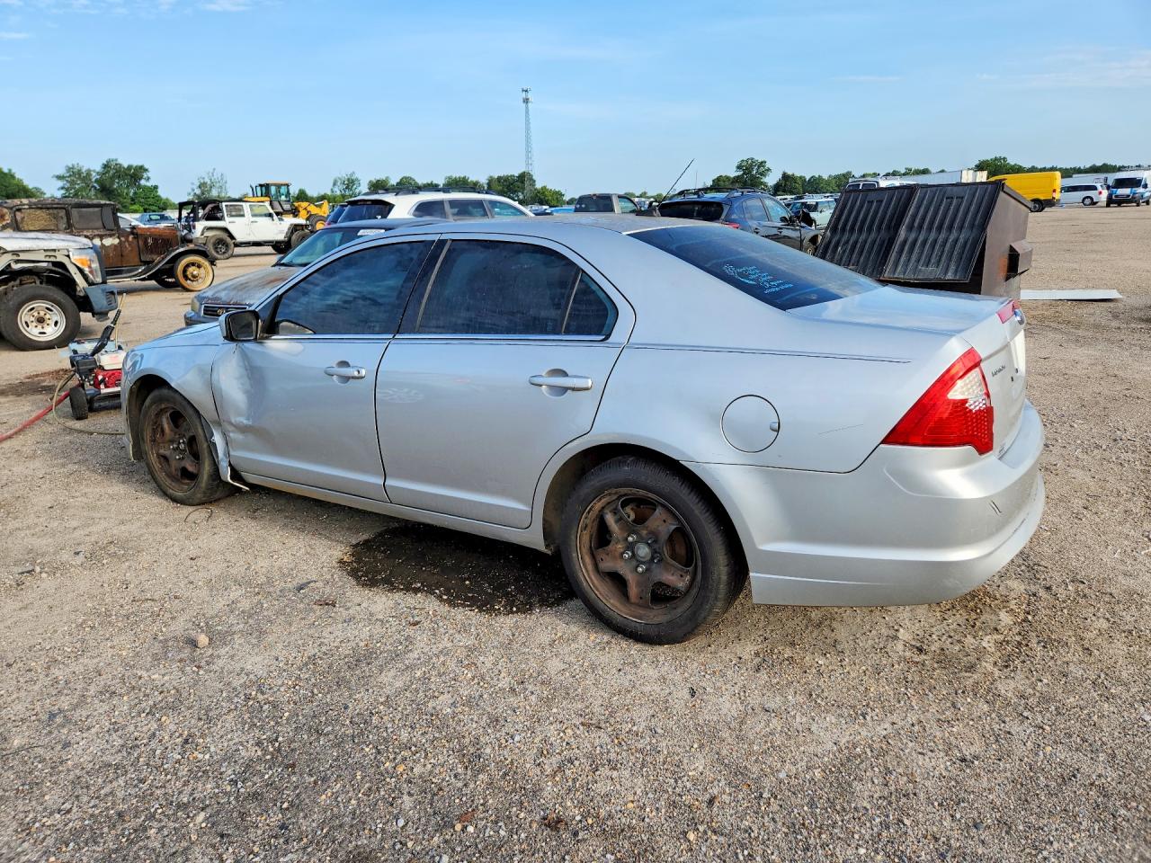 2010 Ford Fusion Se Silver vin: 3FAHP0HA2AR197031