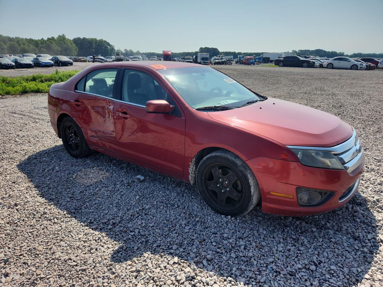 2010 Ford Fusion Se Red vin: 3FAHP0HA2AR213695