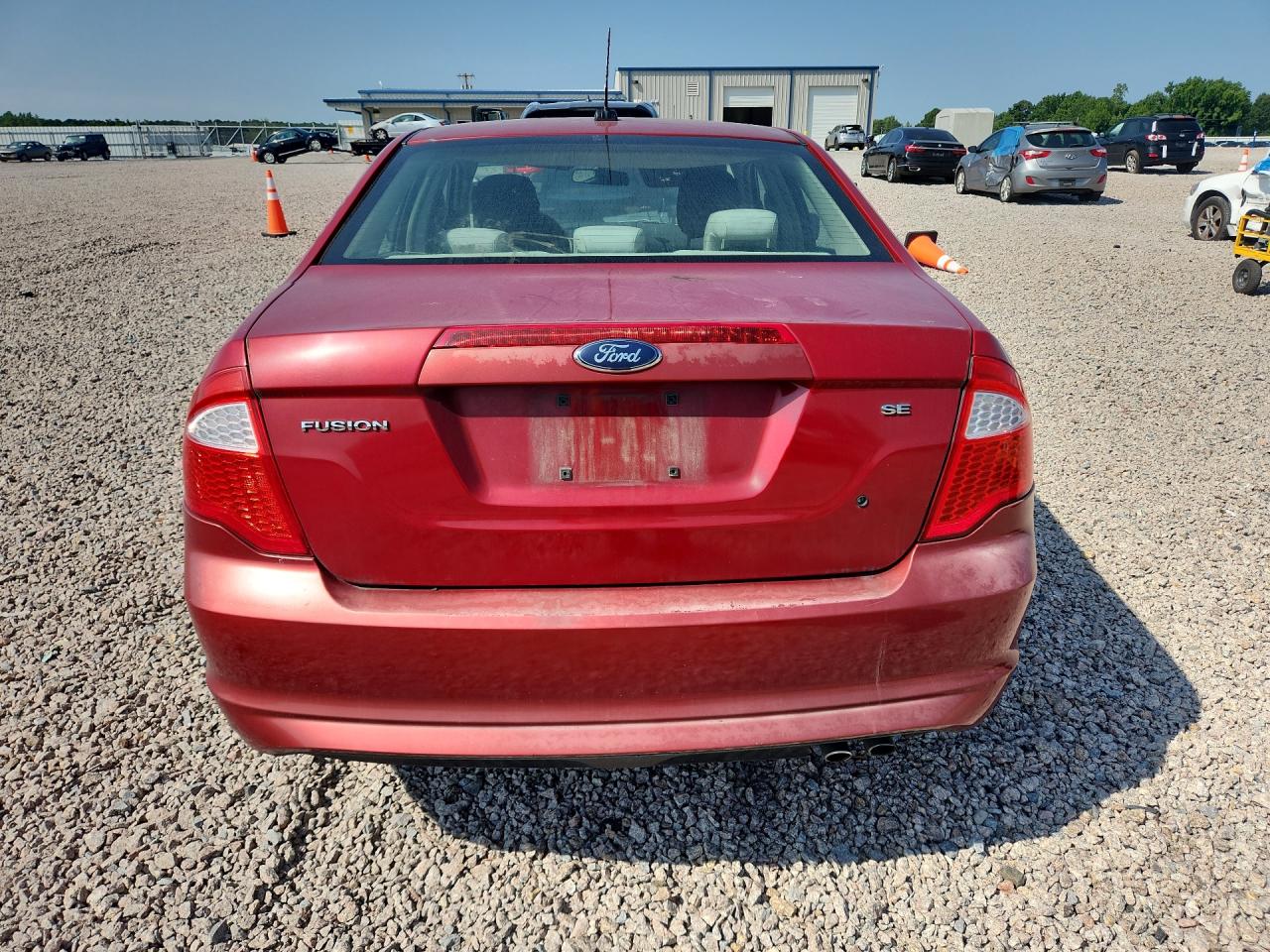 2010 Ford Fusion Se Red vin: 3FAHP0HA2AR213695