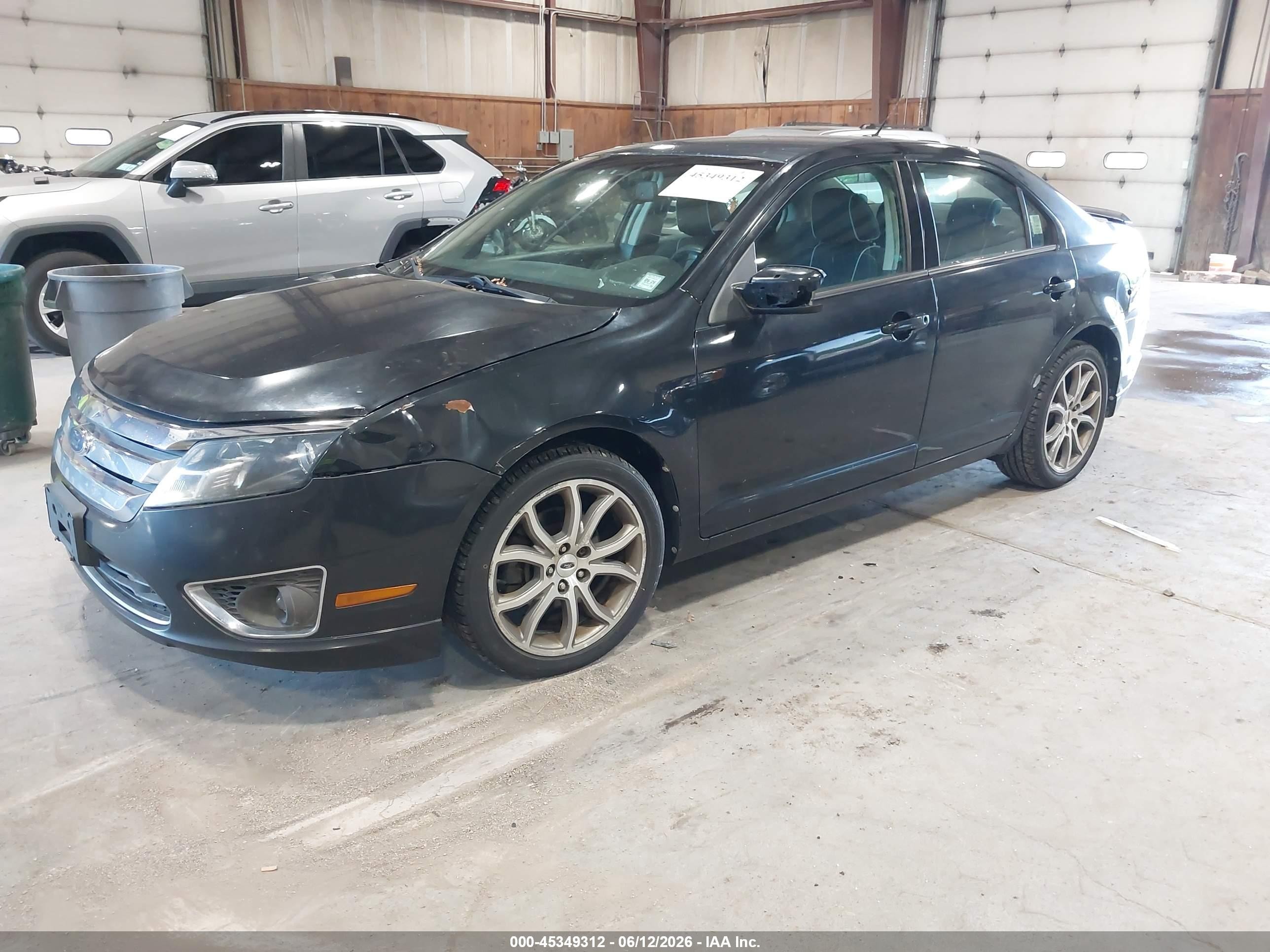 2010 Ford Fusion Se Black vin: 3FAHP0HA2AR216144