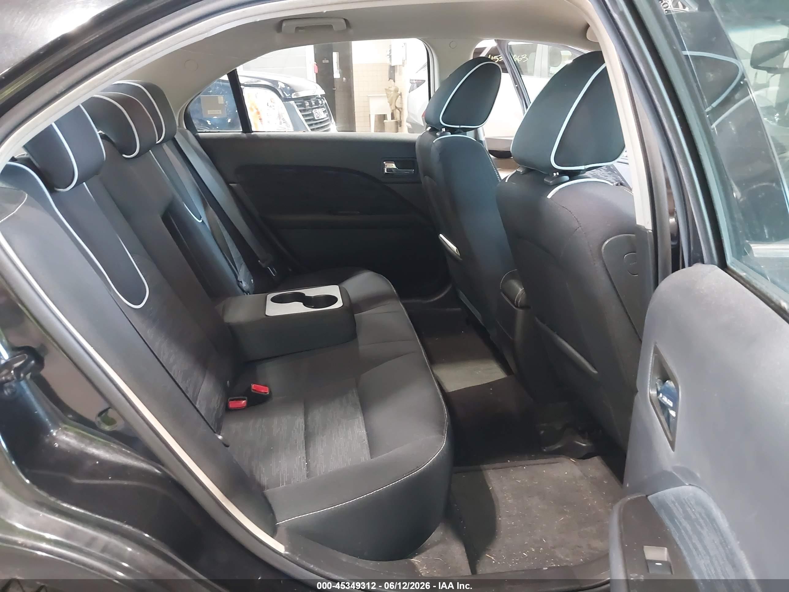 2010 Ford Fusion Se Black vin: 3FAHP0HA2AR216144