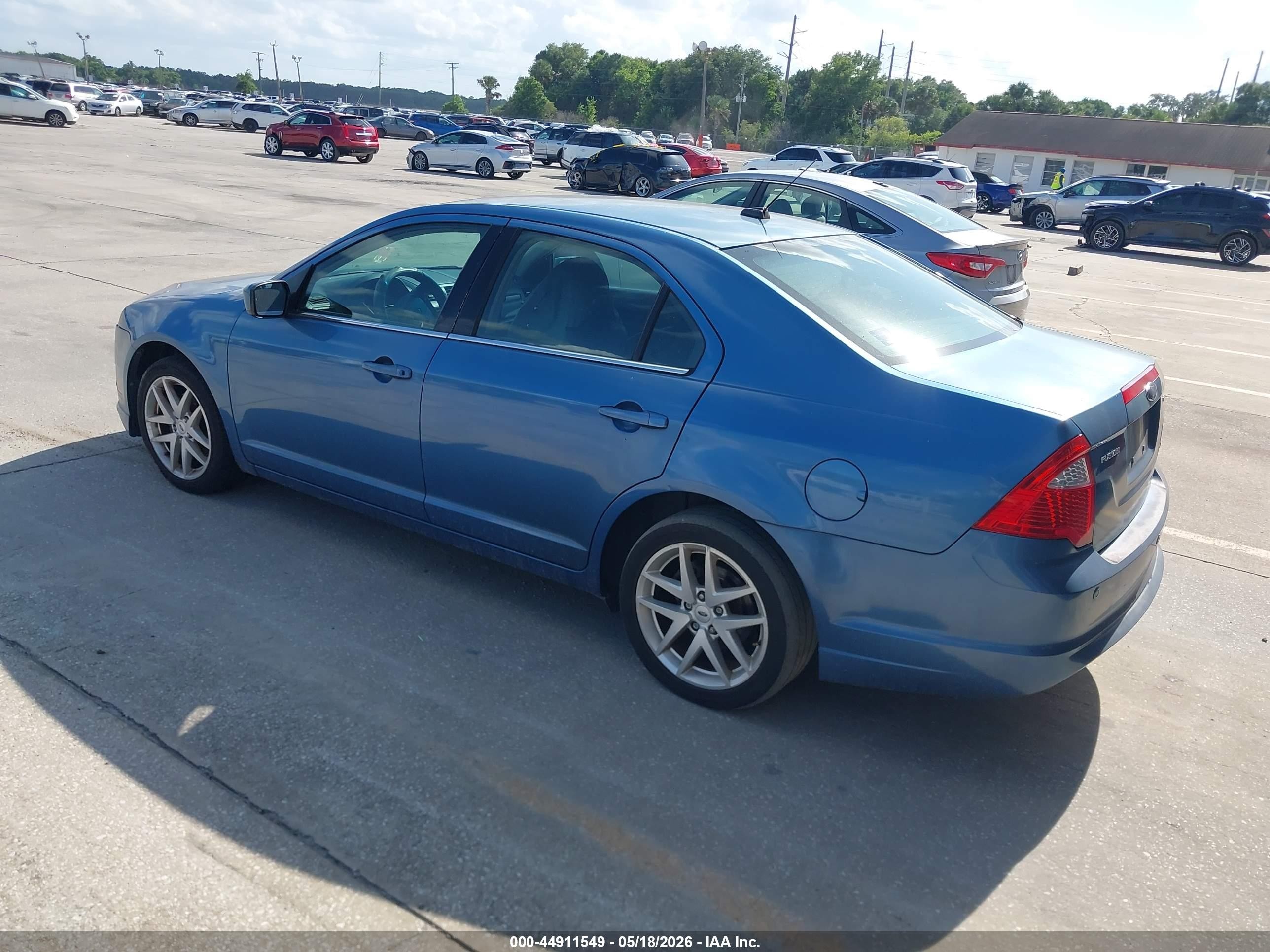 2010 Ford Fusion Se Blue vin: 3FAHP0HA2AR246731