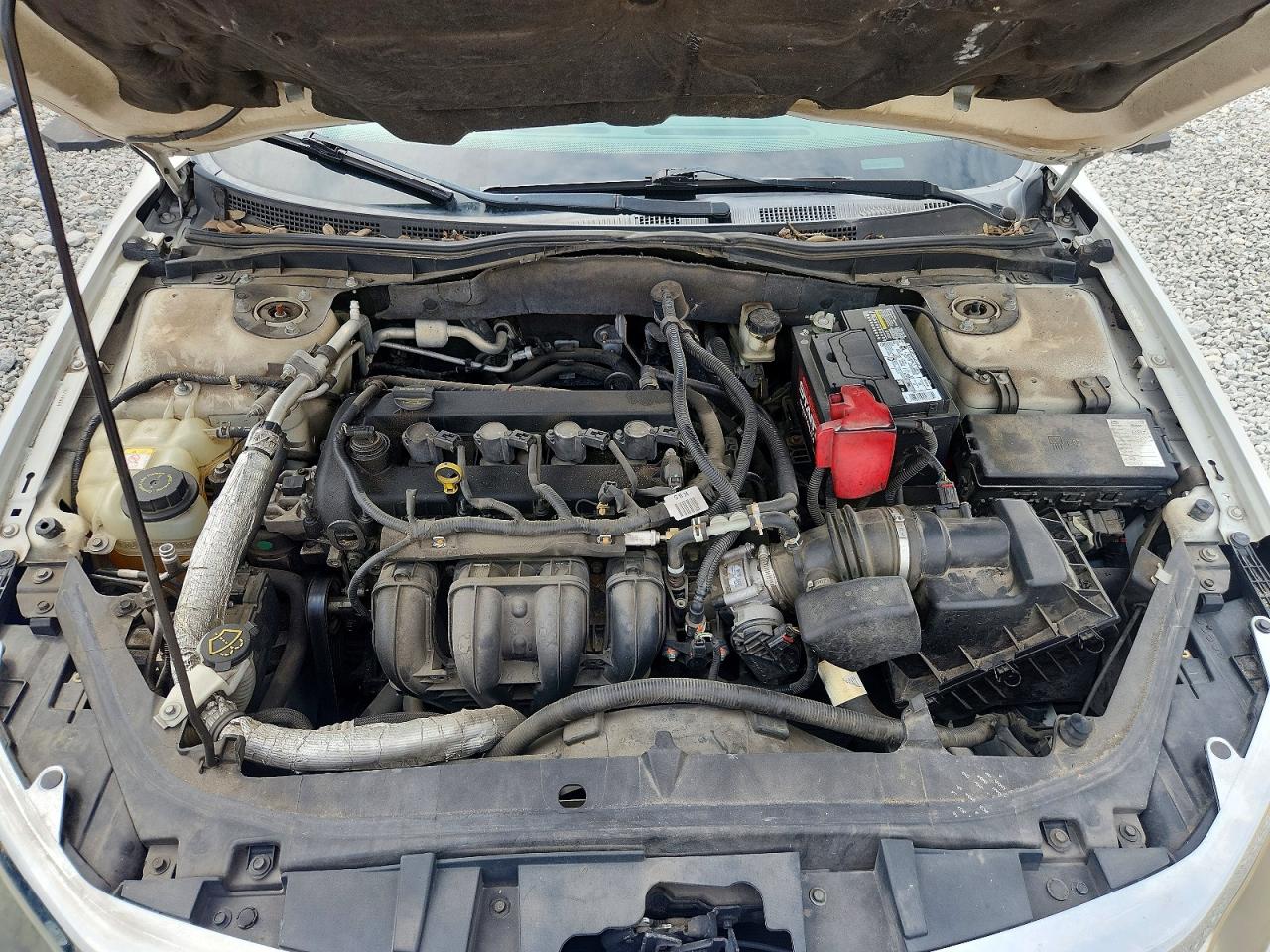 2010 Ford Fusion Se White vin: 3FAHP0HA2AR249242