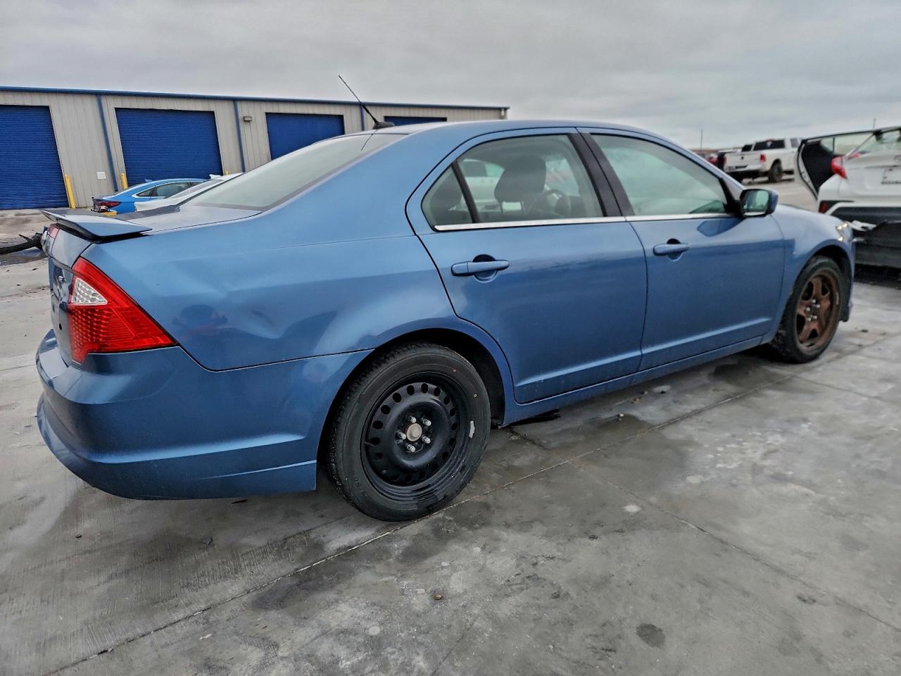 2010 Ford Fusion Se Blue vin: 3FAHP0HA2AR287568