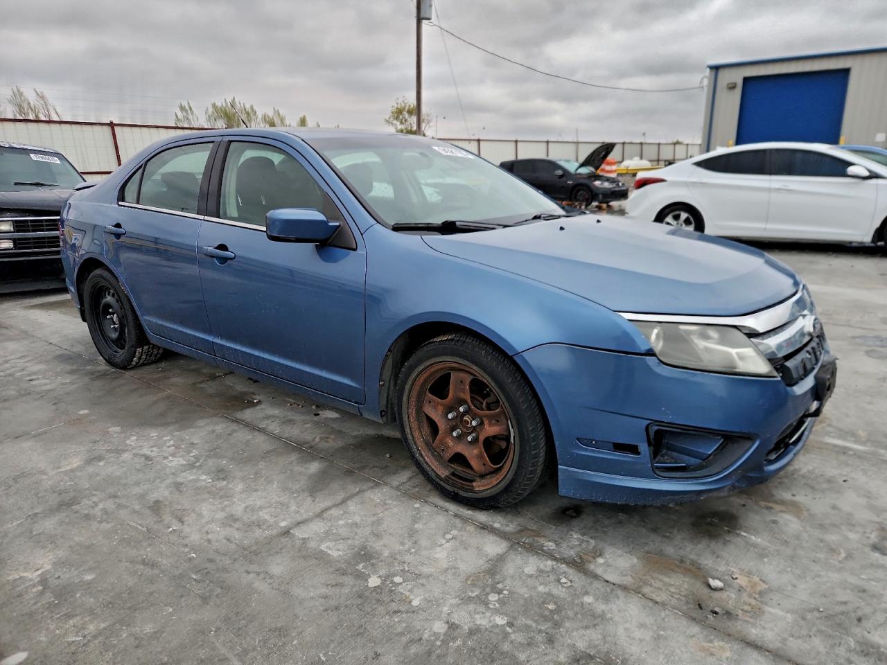 2010 Ford Fusion Se Blue vin: 3FAHP0HA2AR287568