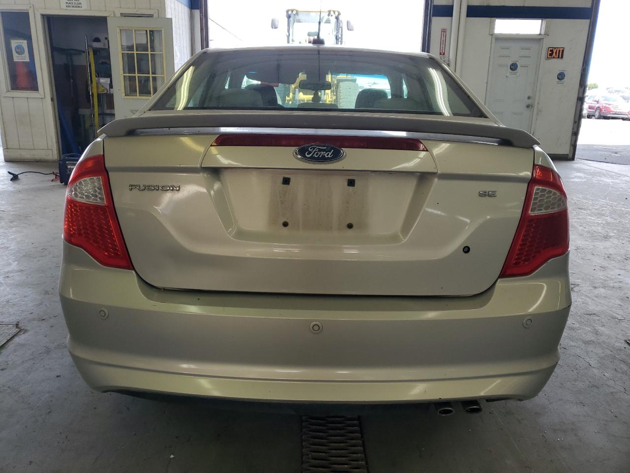 2010 Ford Fusion Se Silver vin: 3FAHP0HA2AR315868
