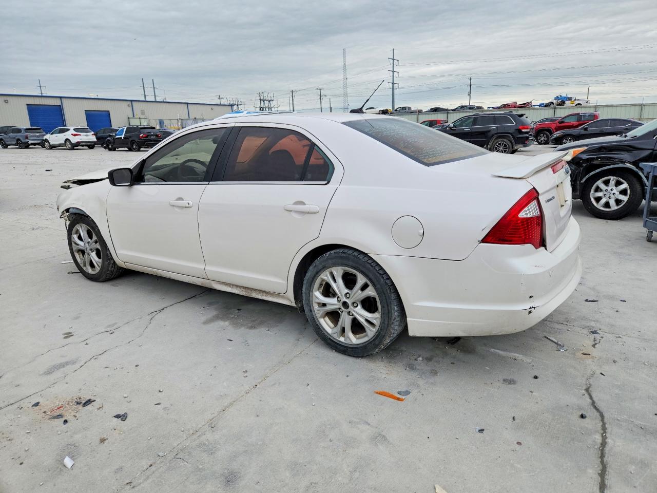2010 Ford Fusion Se White vin: 3FAHP0HA2AR317880