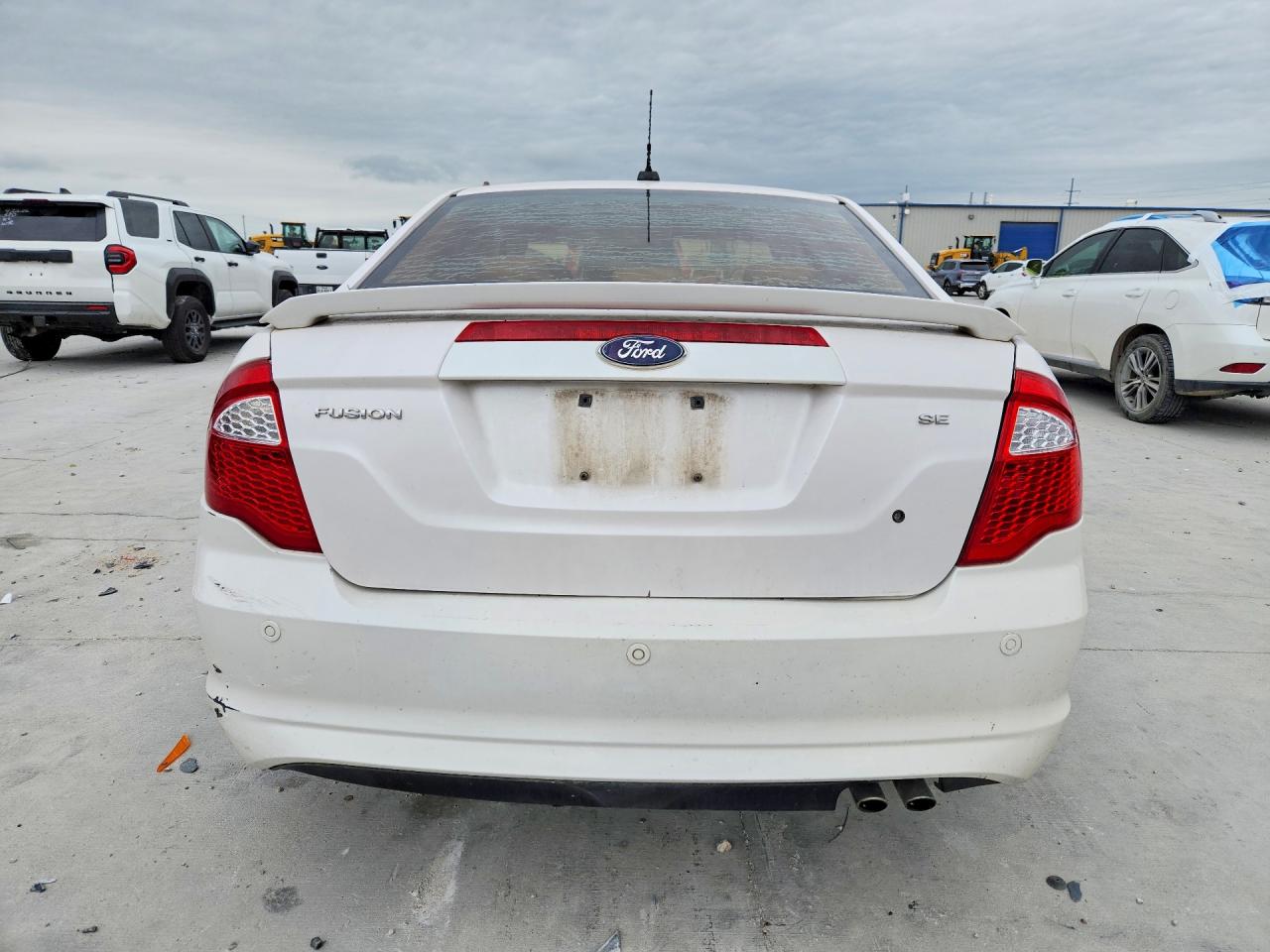 2010 Ford Fusion Se White vin: 3FAHP0HA2AR317880