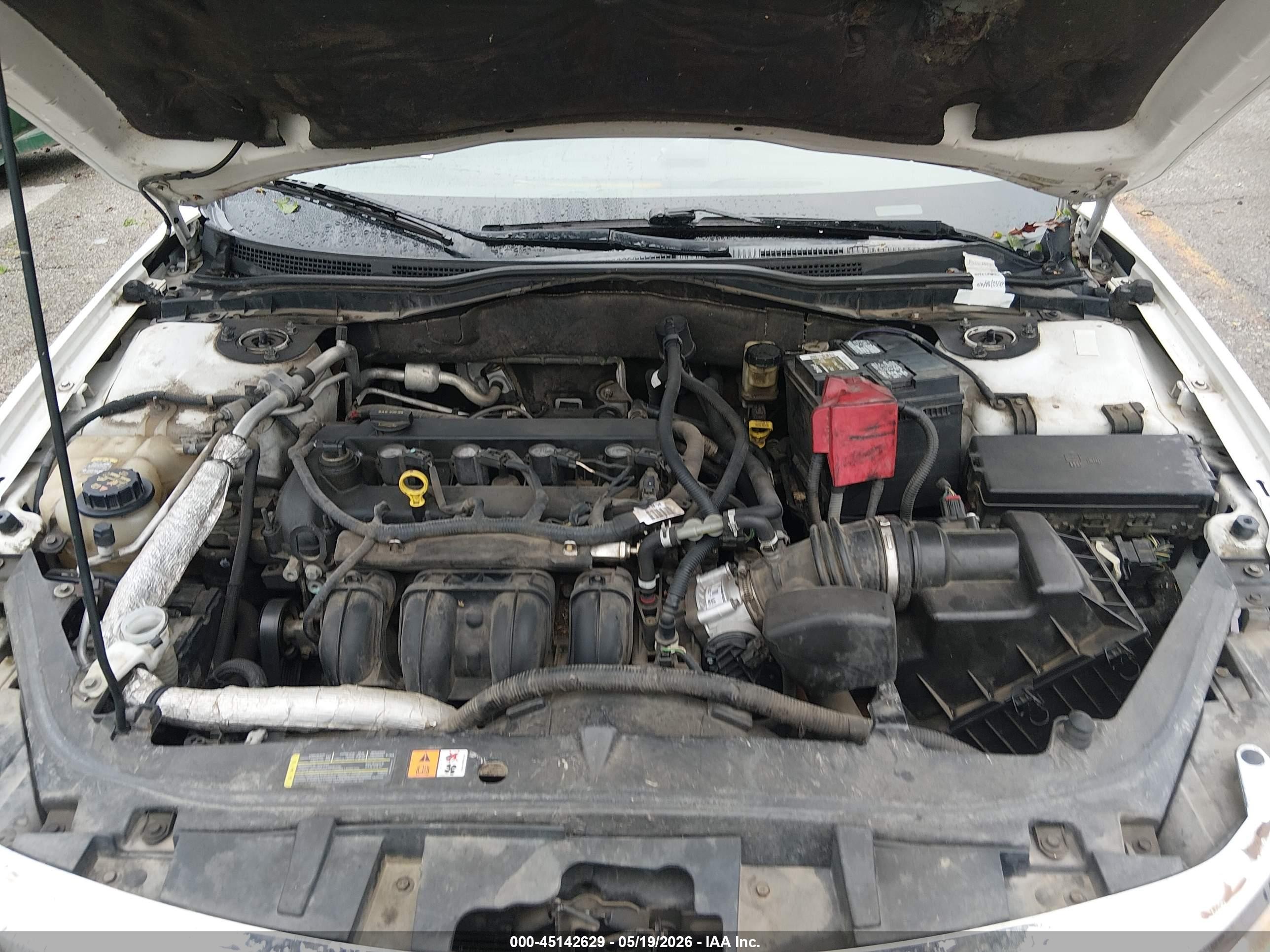 2010 Ford Fusion Se White vin: 3FAHP0HA2AR350507