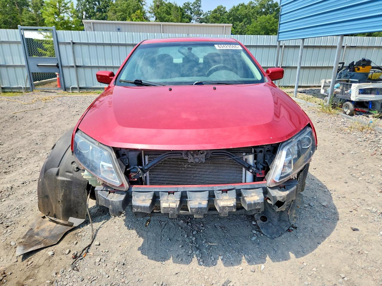 2010 Ford Fusion Se Red vin: 3FAHP0HA2AR350720