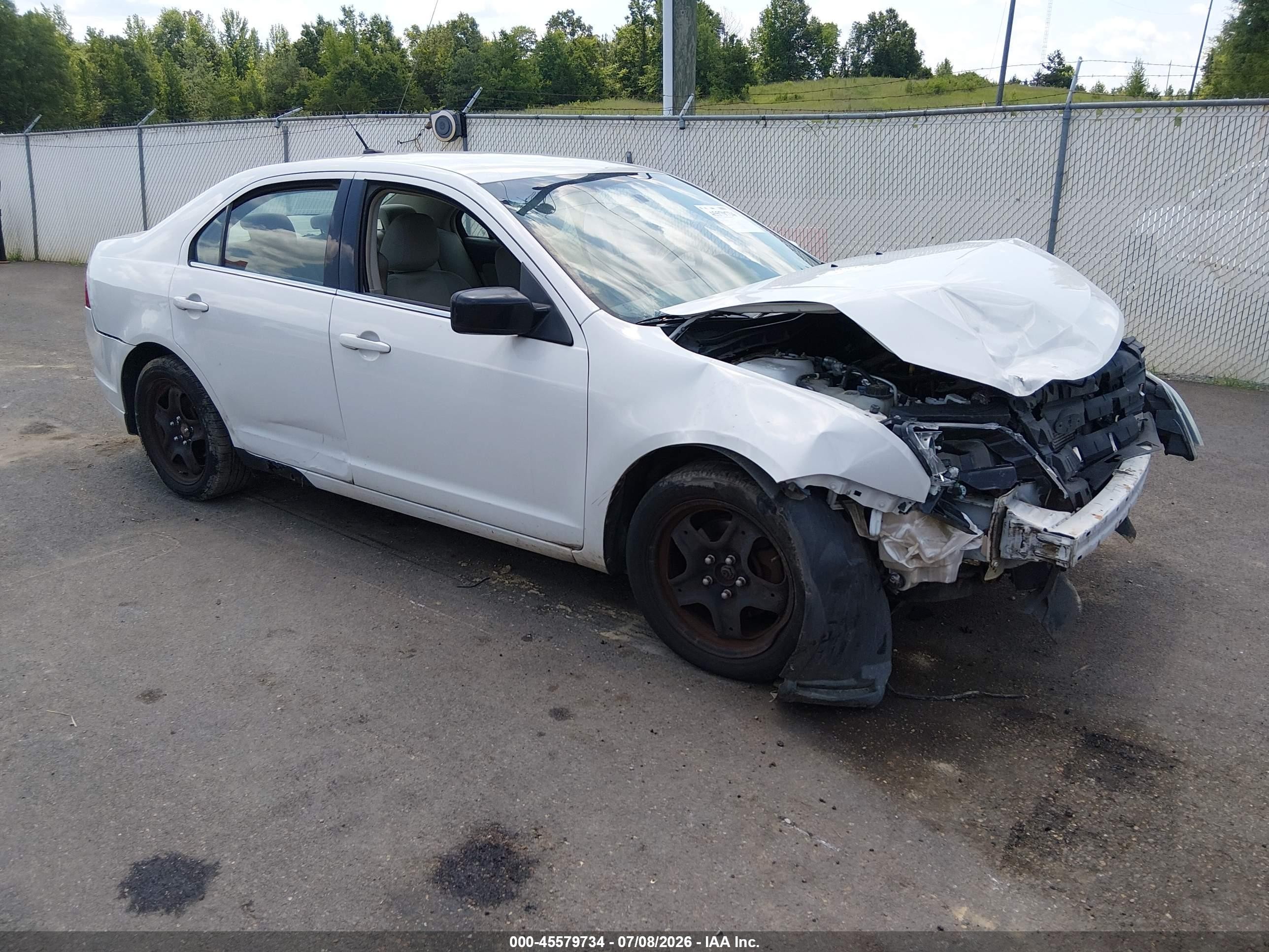2010 Ford Fusion Se Белый vin: 3FAHP0HA2AR356890