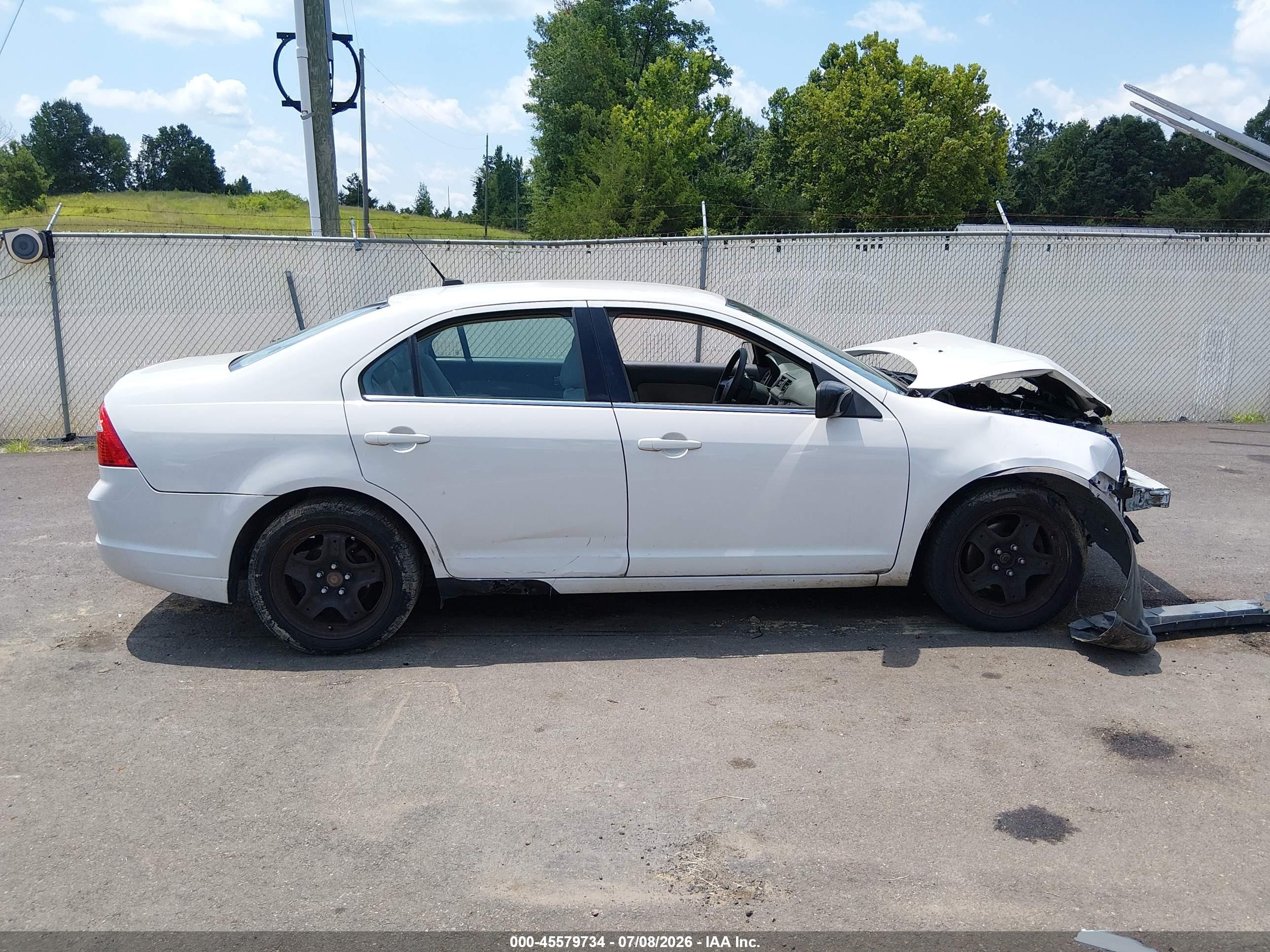 2010 Ford Fusion Se Белый vin: 3FAHP0HA2AR356890