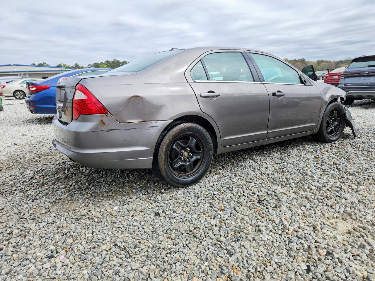2010 Ford Fusion Se Серый vin: 3FAHP0HA2AR359319