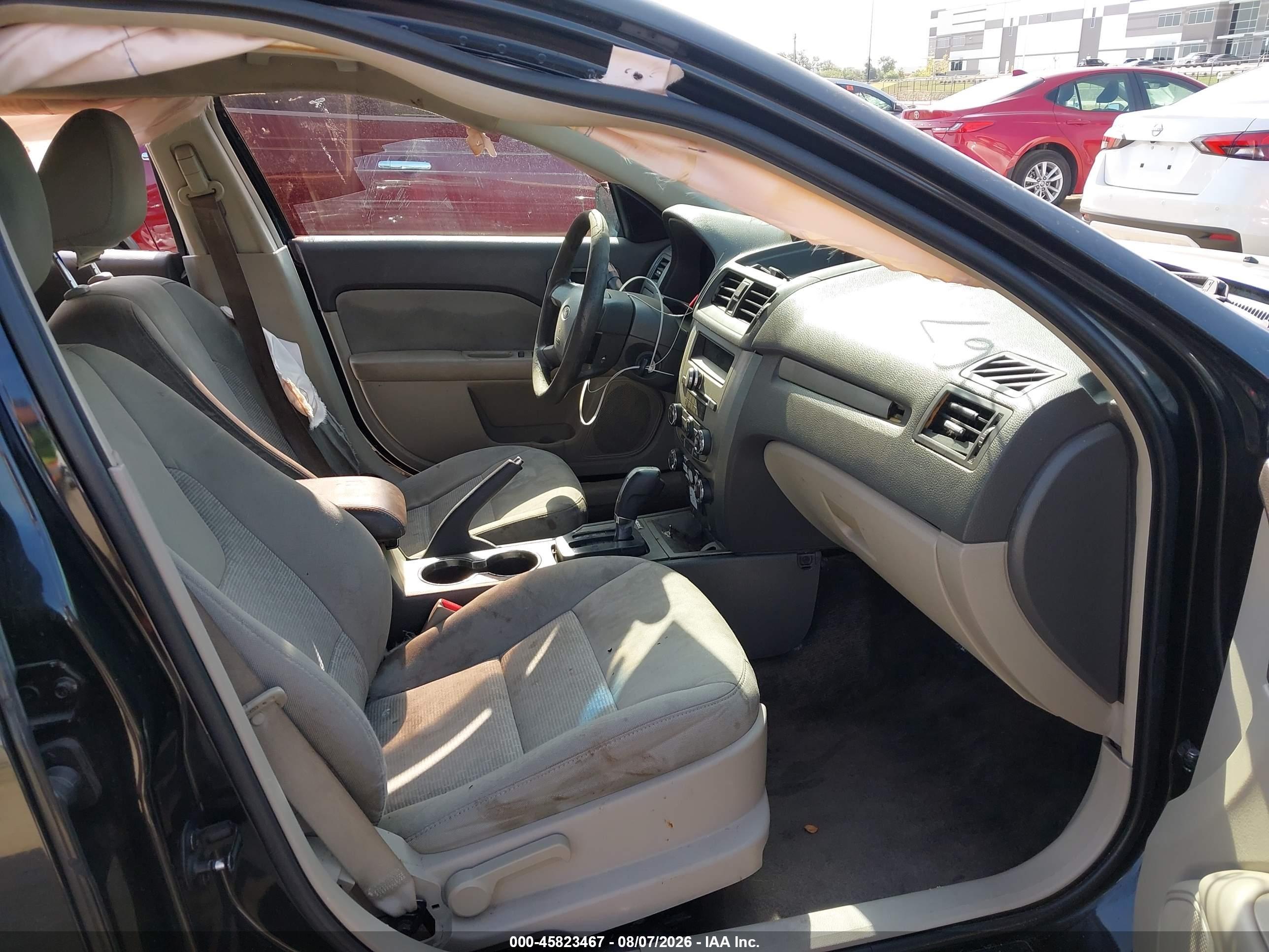 2010 Ford Fusion Se Black vin: 3FAHP0HA2AR408776