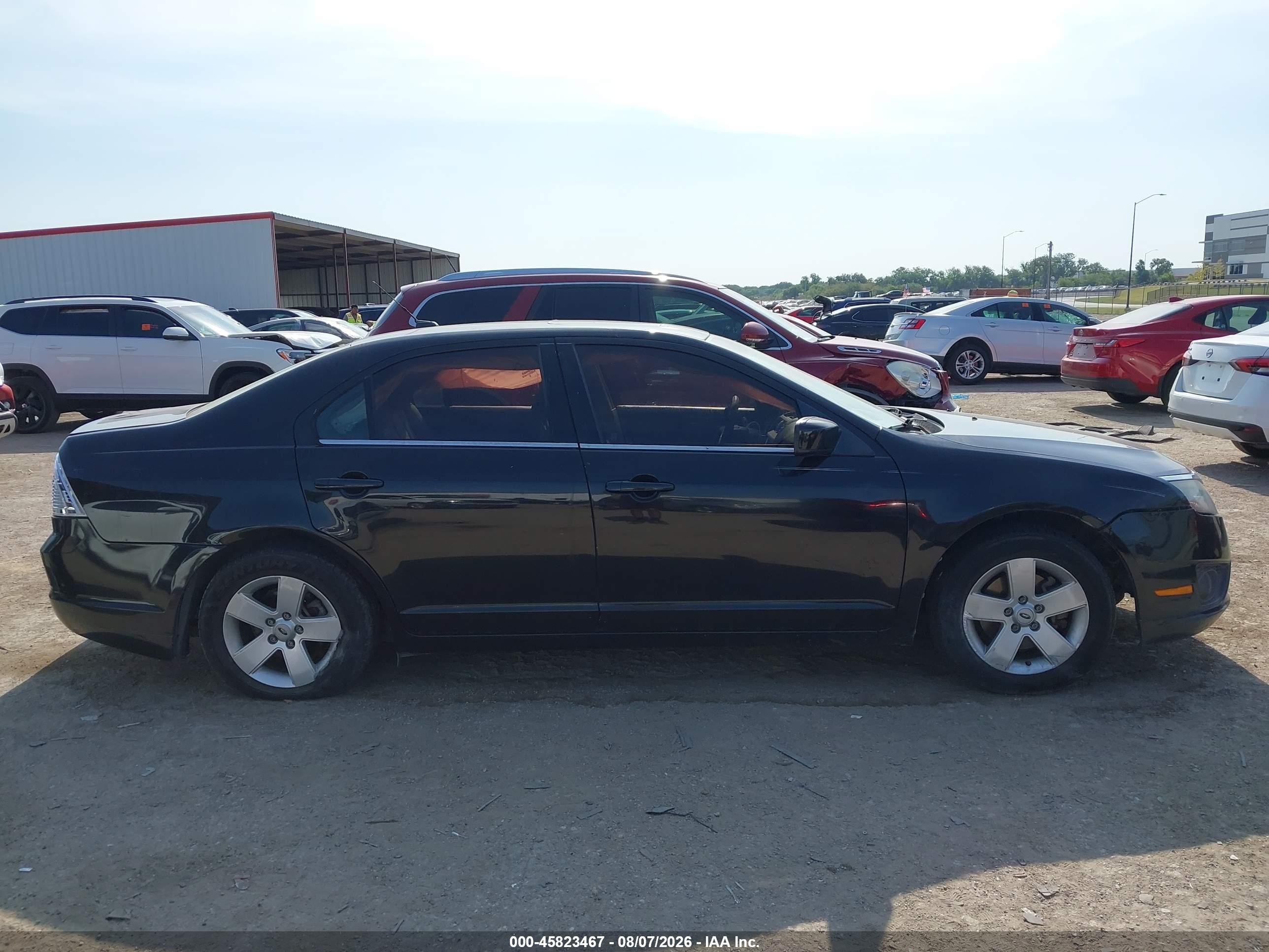 2010 Ford Fusion Se Black vin: 3FAHP0HA2AR408776