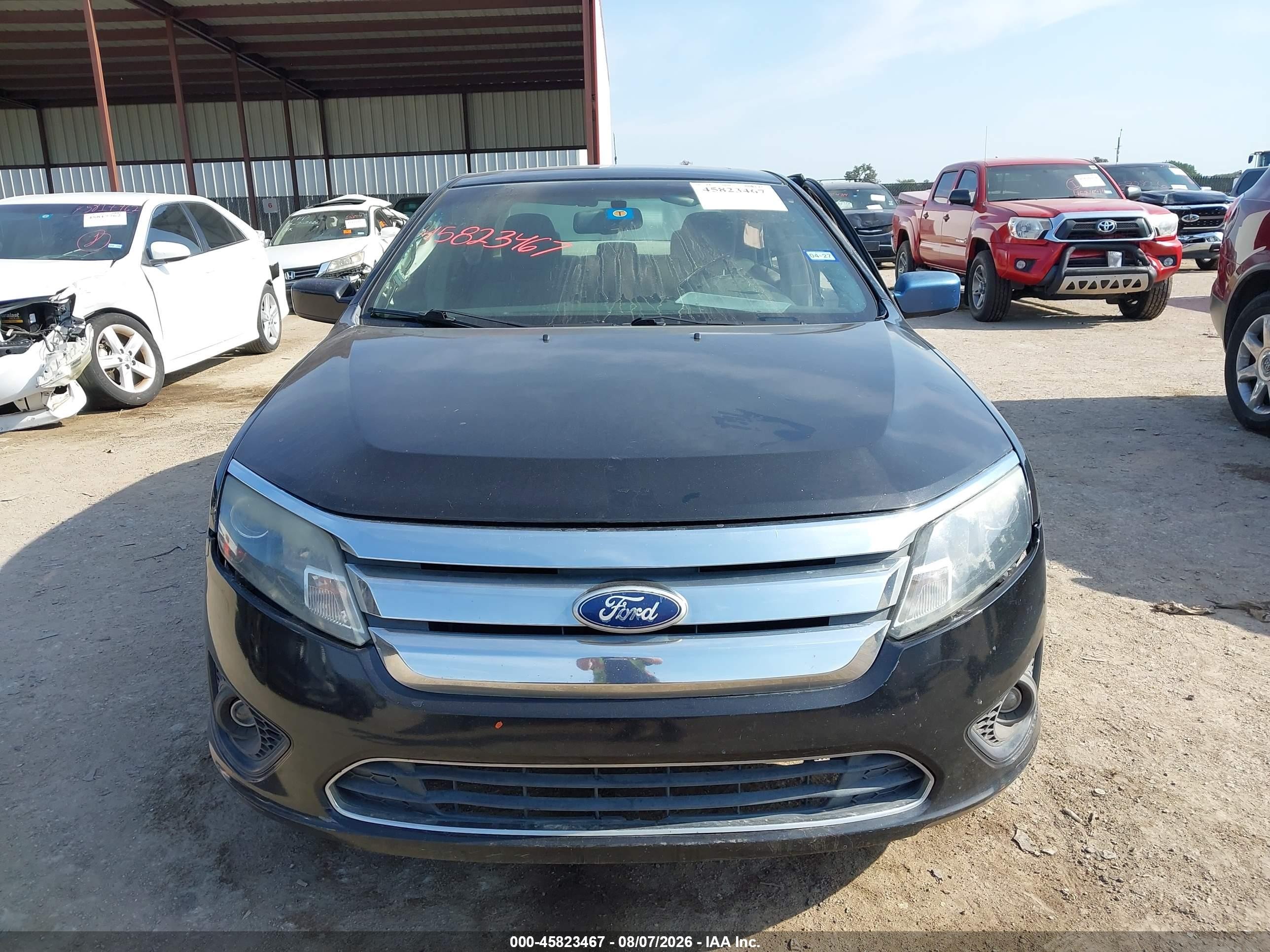 2010 Ford Fusion Se Black vin: 3FAHP0HA2AR408776