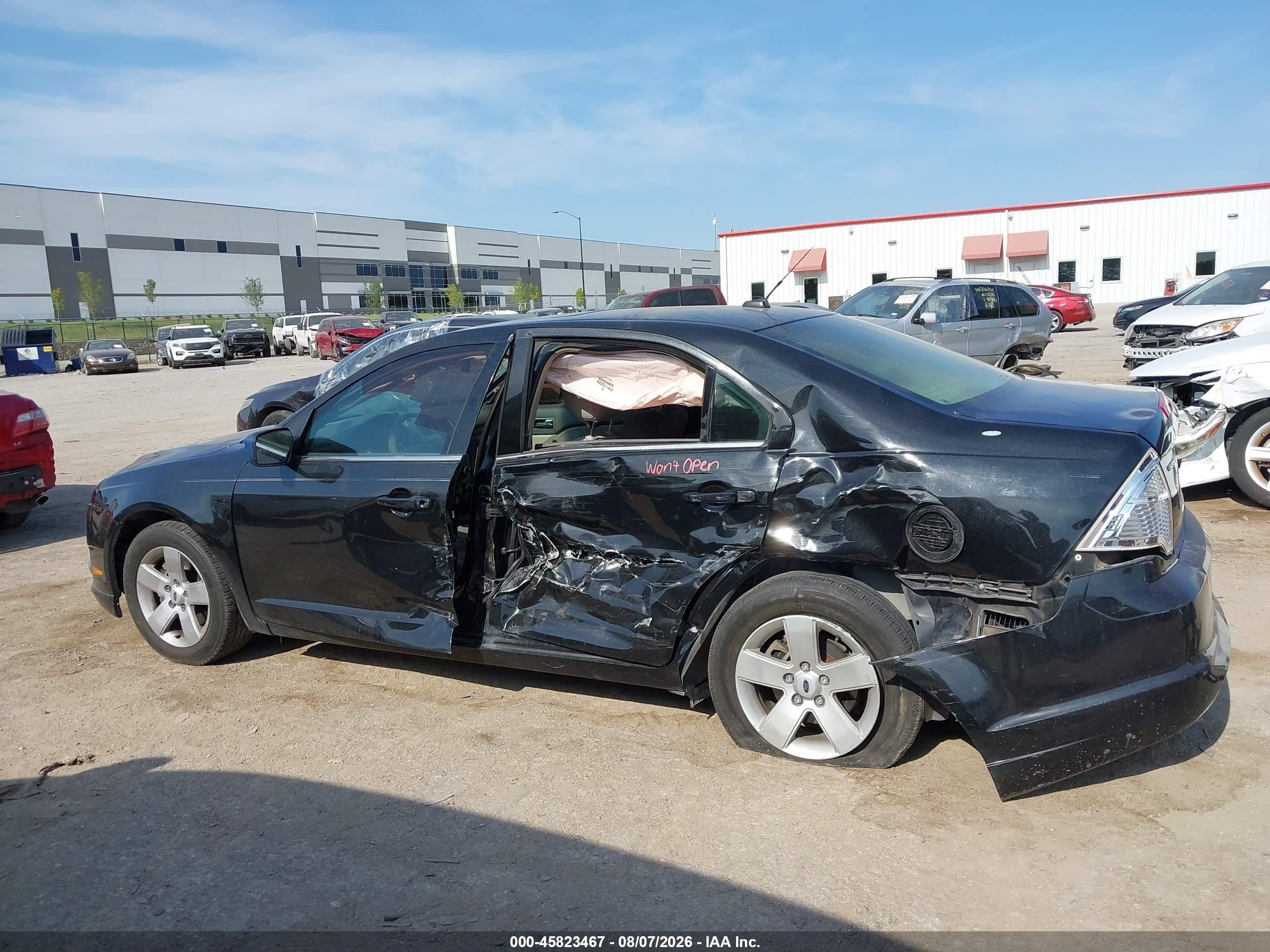 2010 Ford Fusion Se Black vin: 3FAHP0HA2AR408776