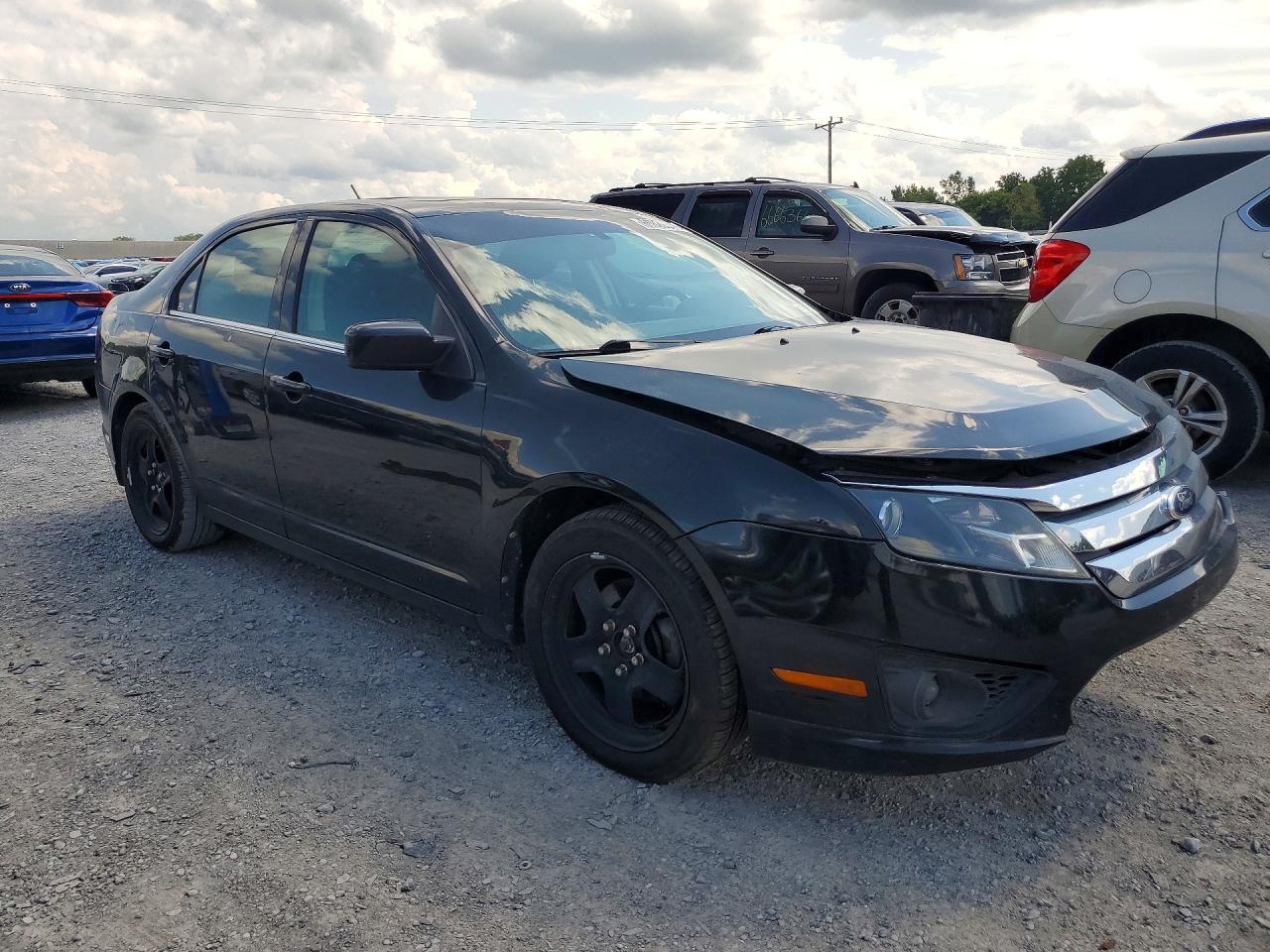 2011 Ford Fusion Se Black vin: 3FAHP0HA2BR111749