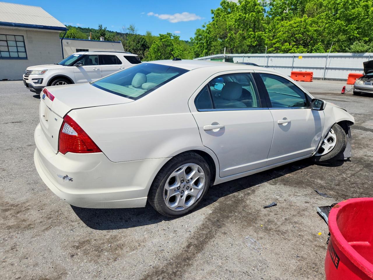 2011 Ford Fusion Se Белый vin: 3FAHP0HA2BR118801