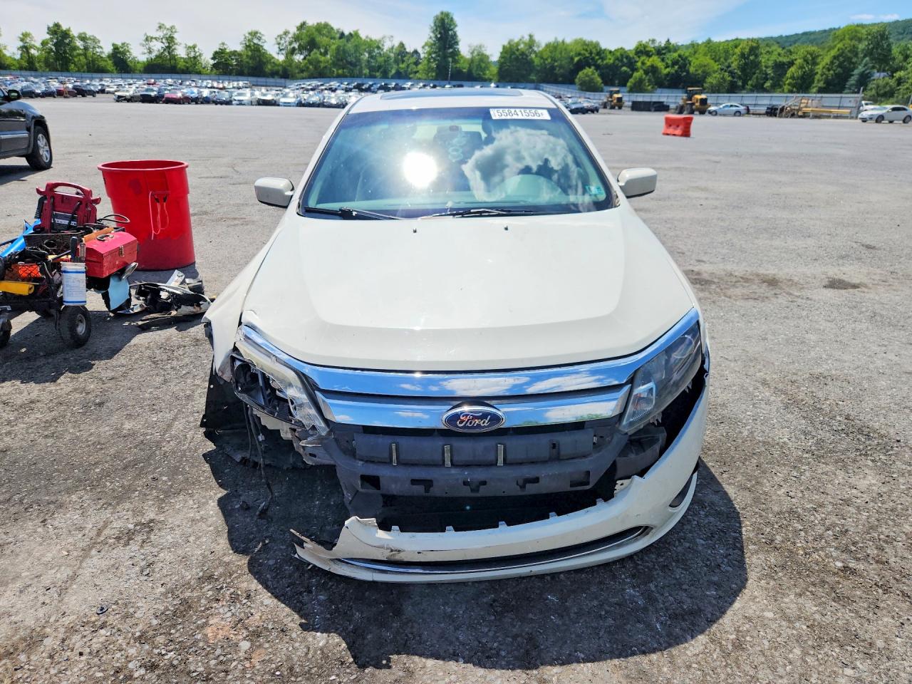 2011 Ford Fusion Se Белый vin: 3FAHP0HA2BR118801