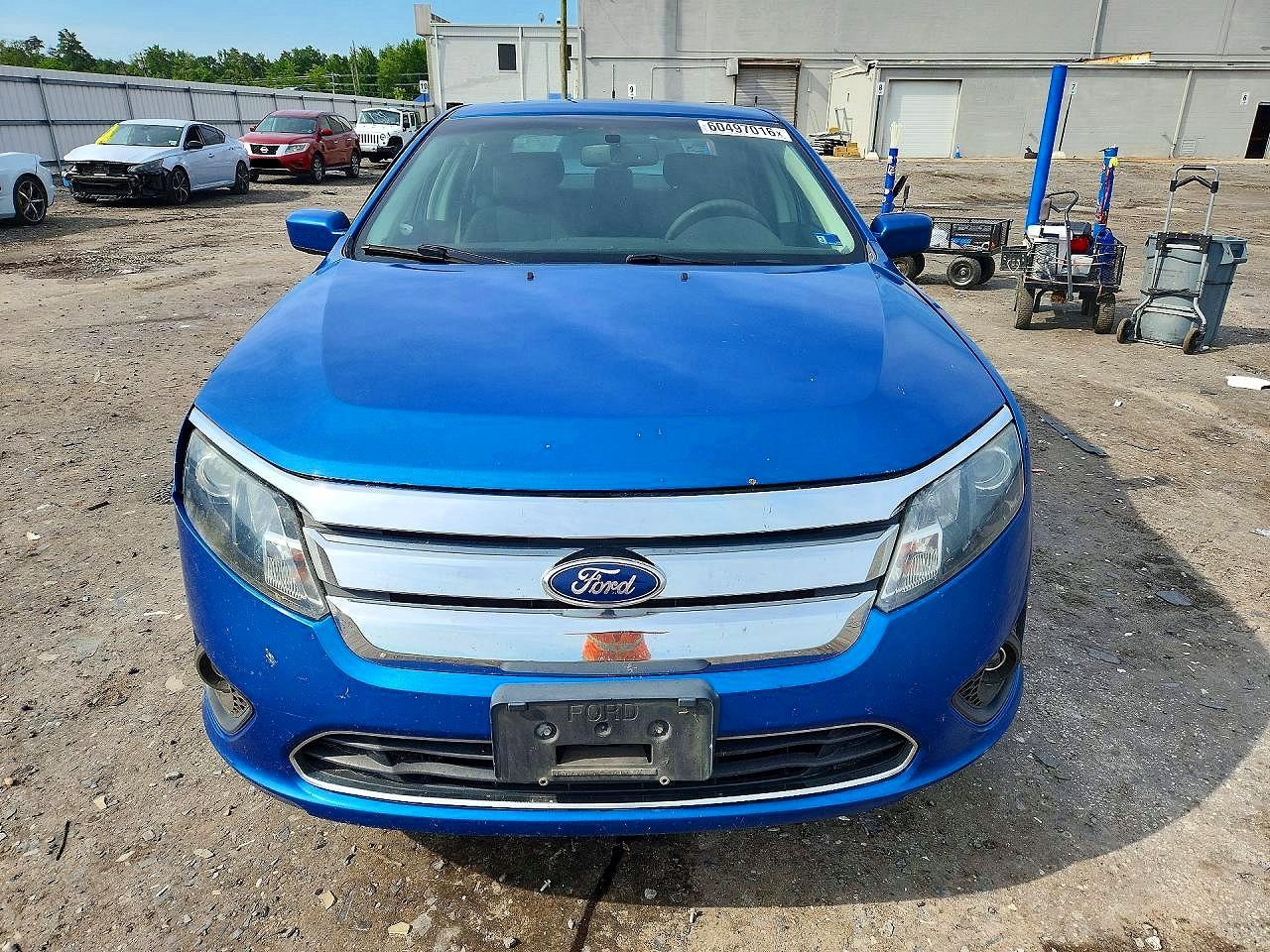 2011 Ford Fusion Se Blue vin: 3FAHP0HA2BR119706