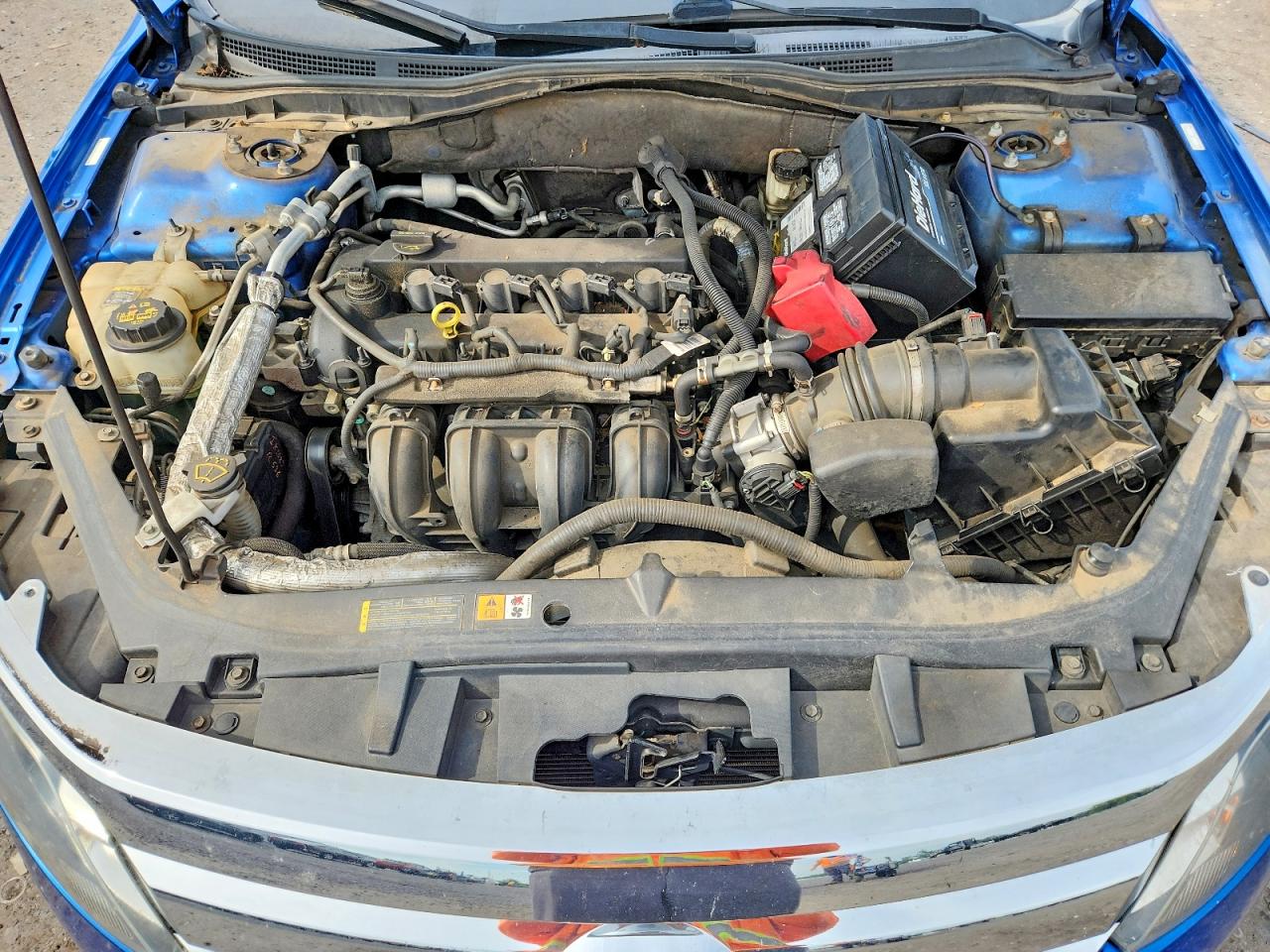 2011 Ford Fusion Se Blue vin: 3FAHP0HA2BR119706