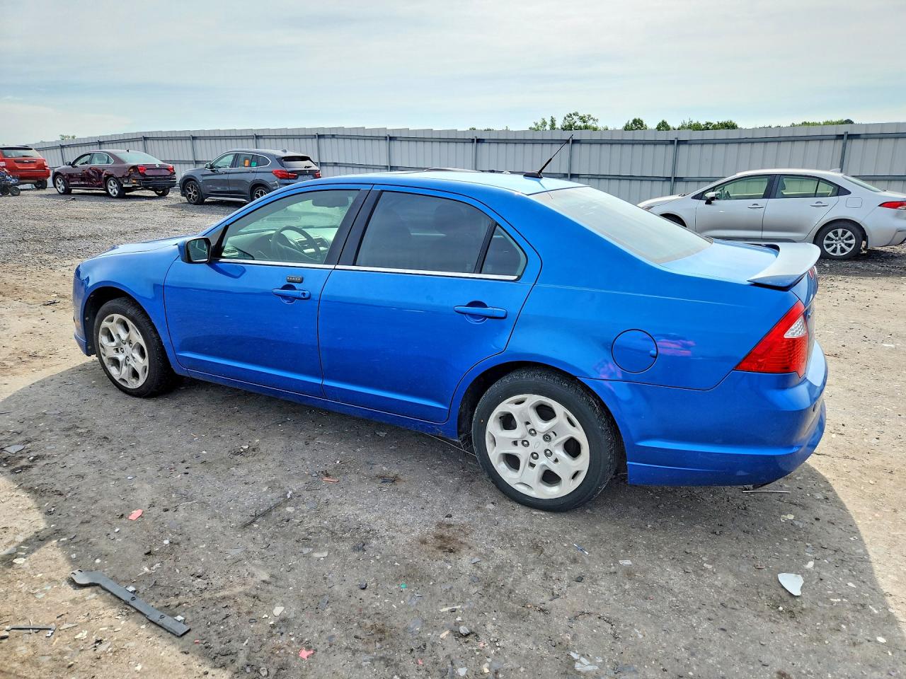 2011 Ford Fusion Se Blue vin: 3FAHP0HA2BR119706