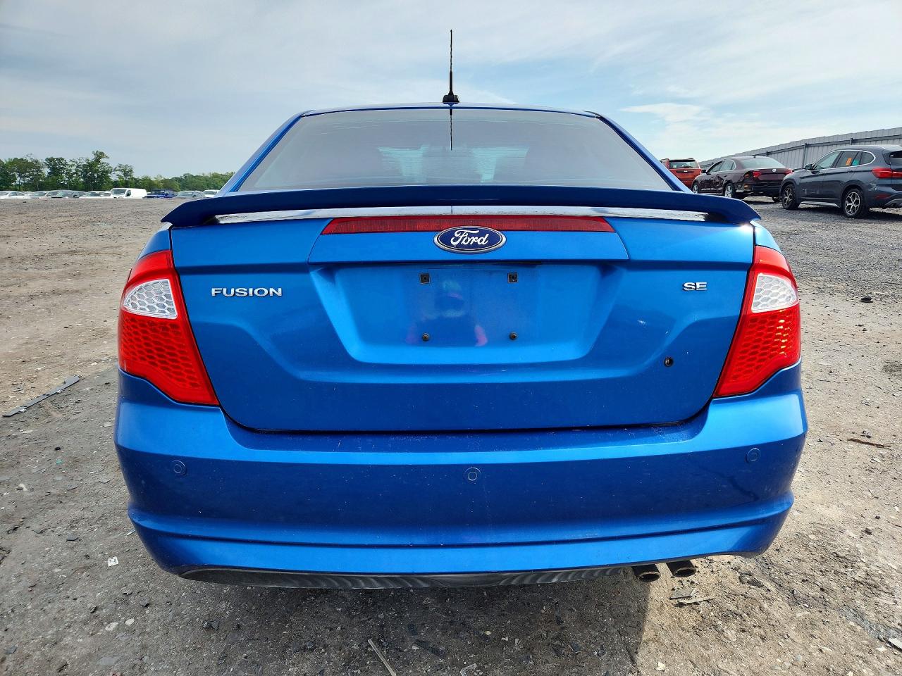 2011 Ford Fusion Se Blue vin: 3FAHP0HA2BR119706