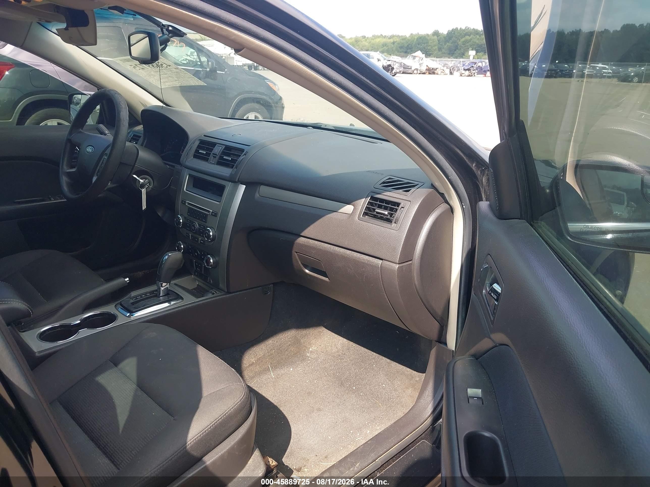 2011 Ford Fusion Se Черный vin: 3FAHP0HA2BR120614