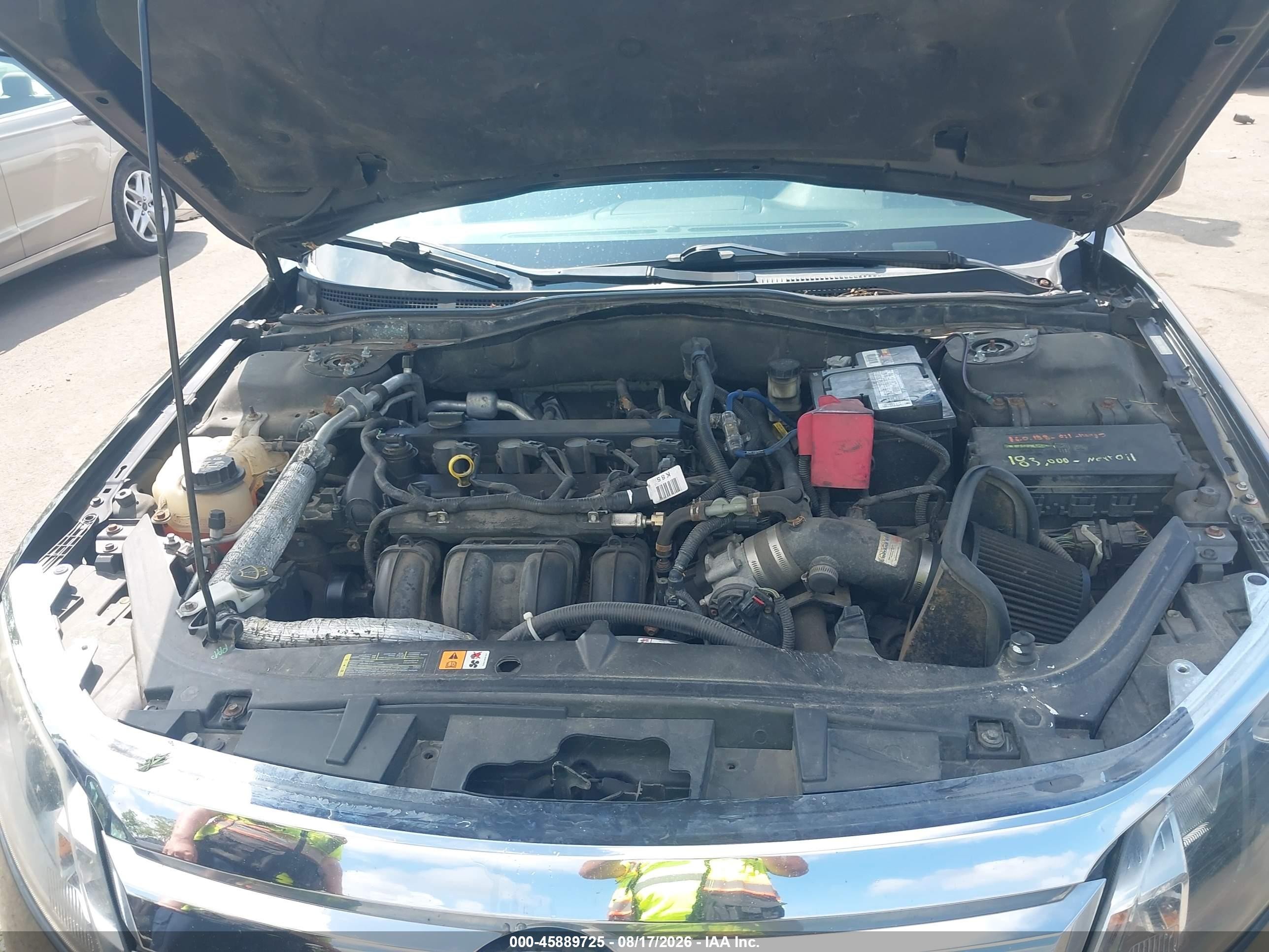 2011 Ford Fusion Se Черный vin: 3FAHP0HA2BR120614