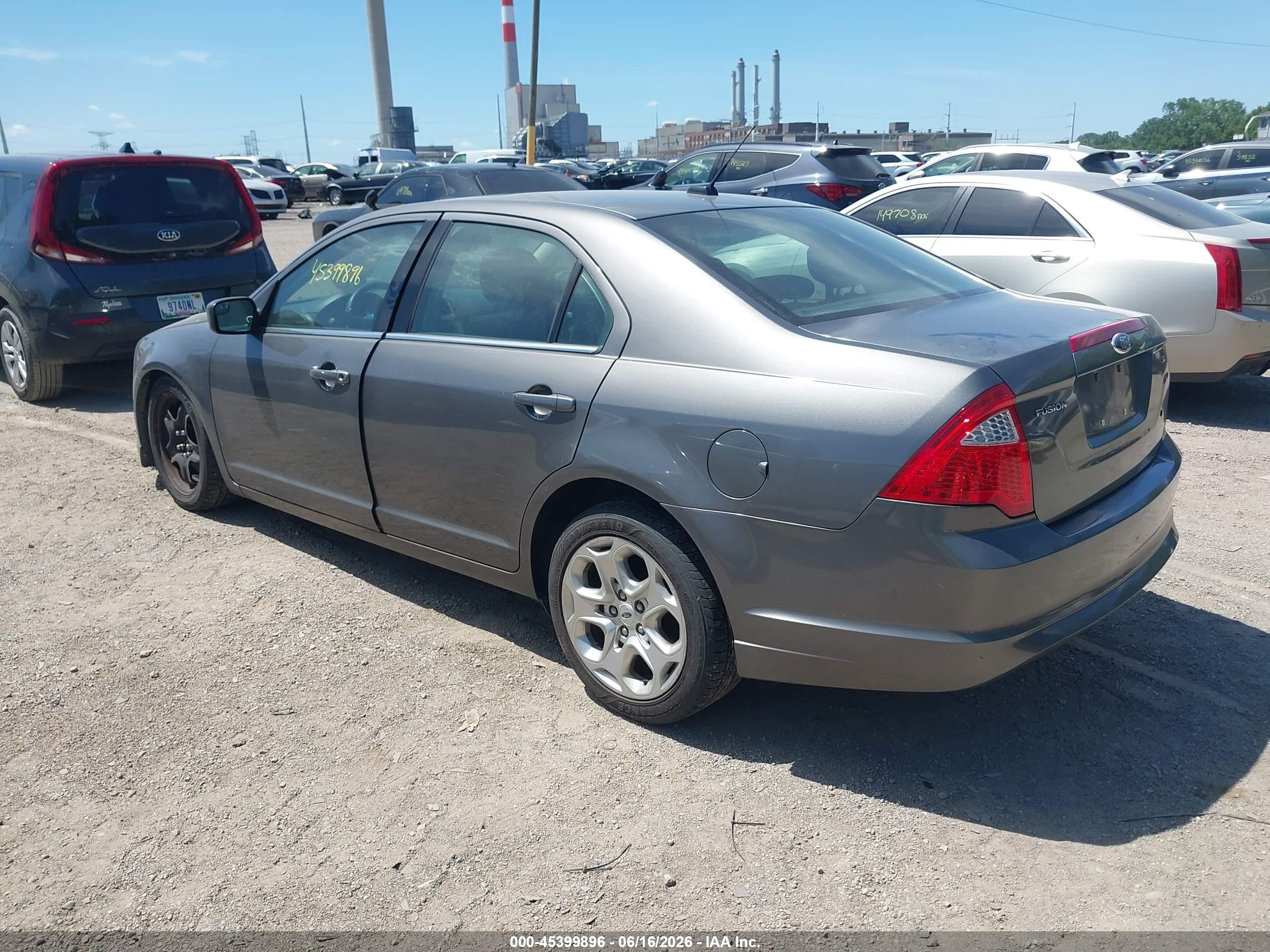 2011 Ford Fusion Se Gray vin: 3FAHP0HA2BR183583