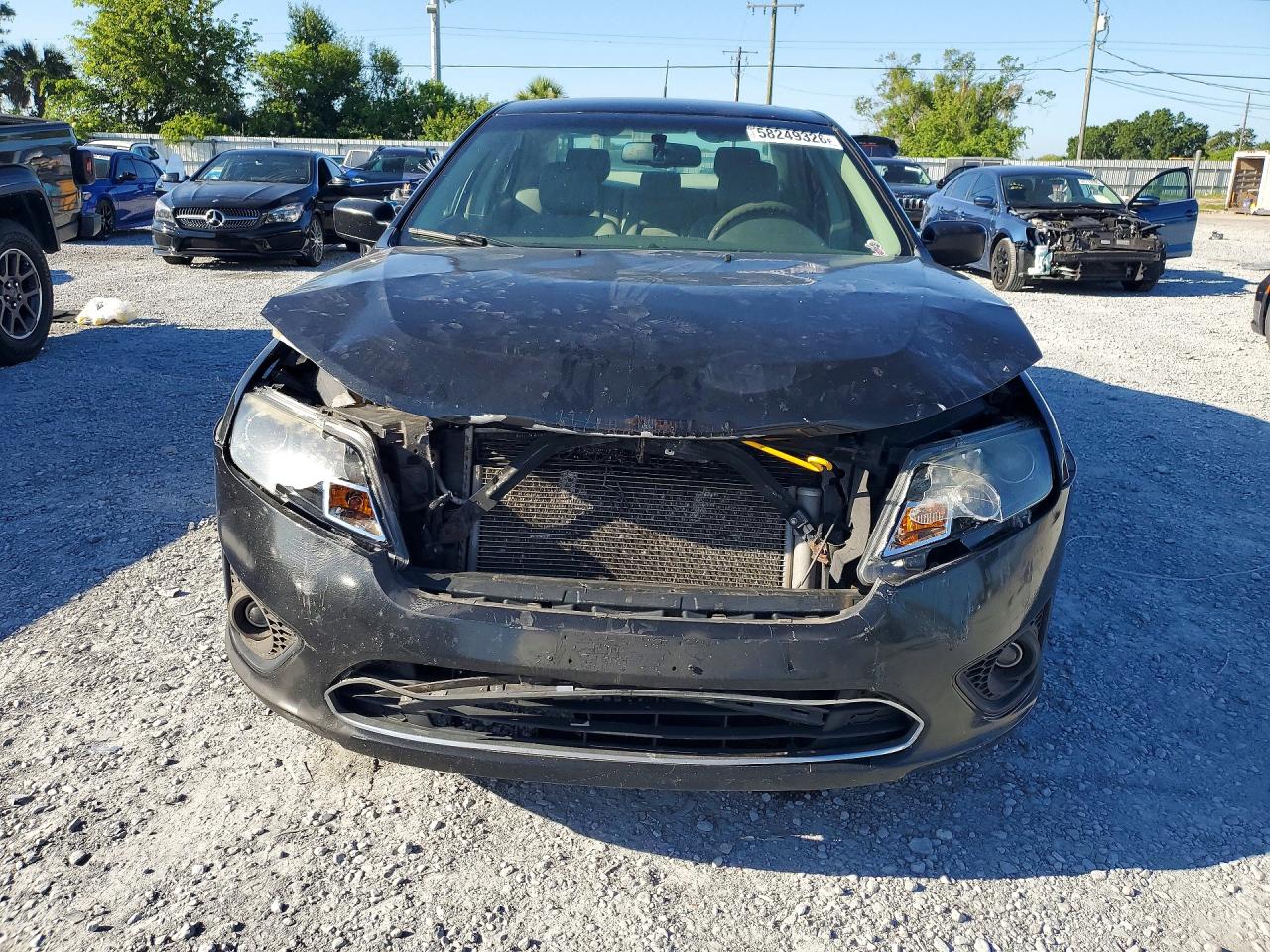 2011 Ford Fusion Se Black vin: 3FAHP0HA2BR191635