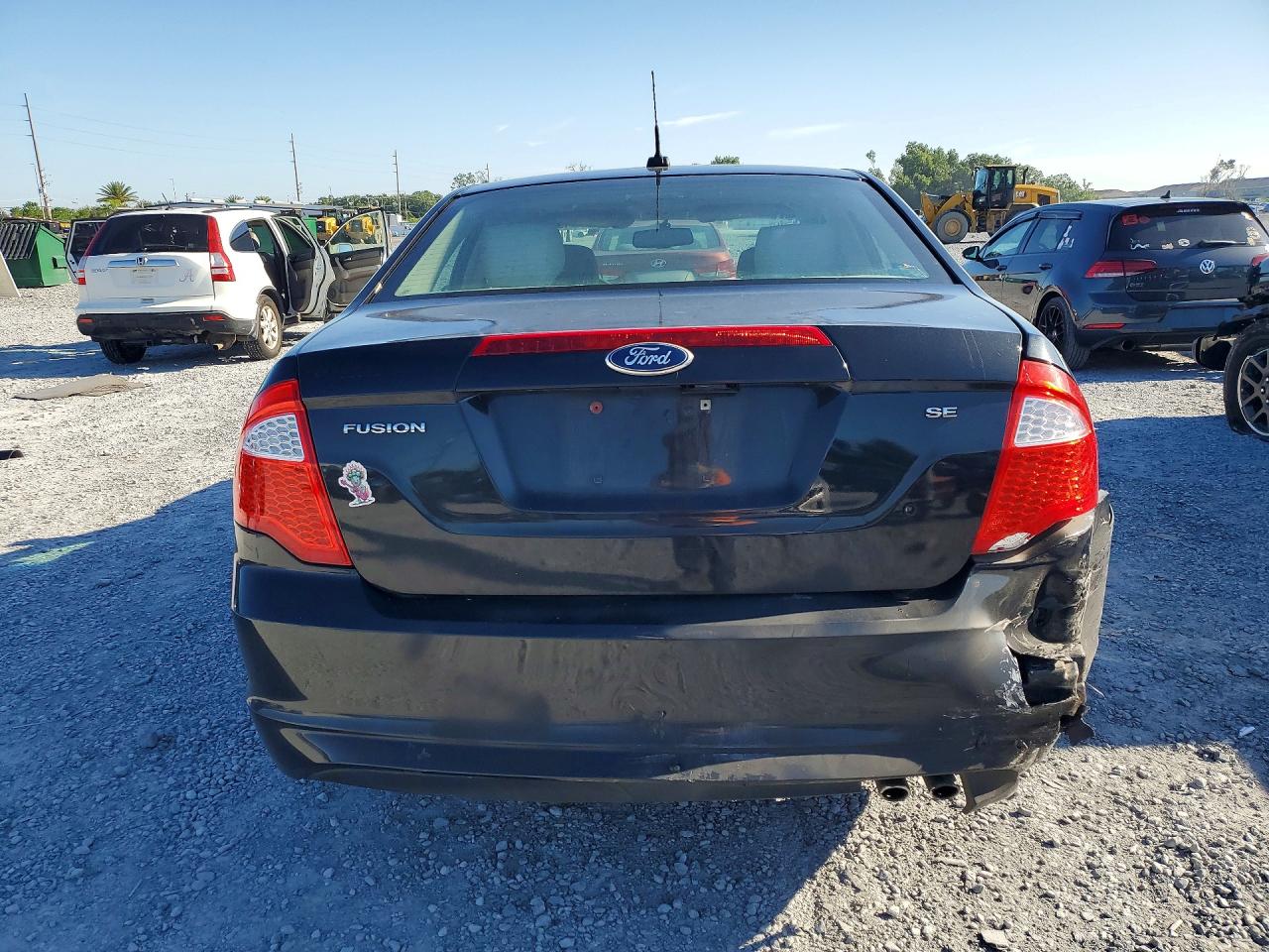 2011 Ford Fusion Se Black vin: 3FAHP0HA2BR191635