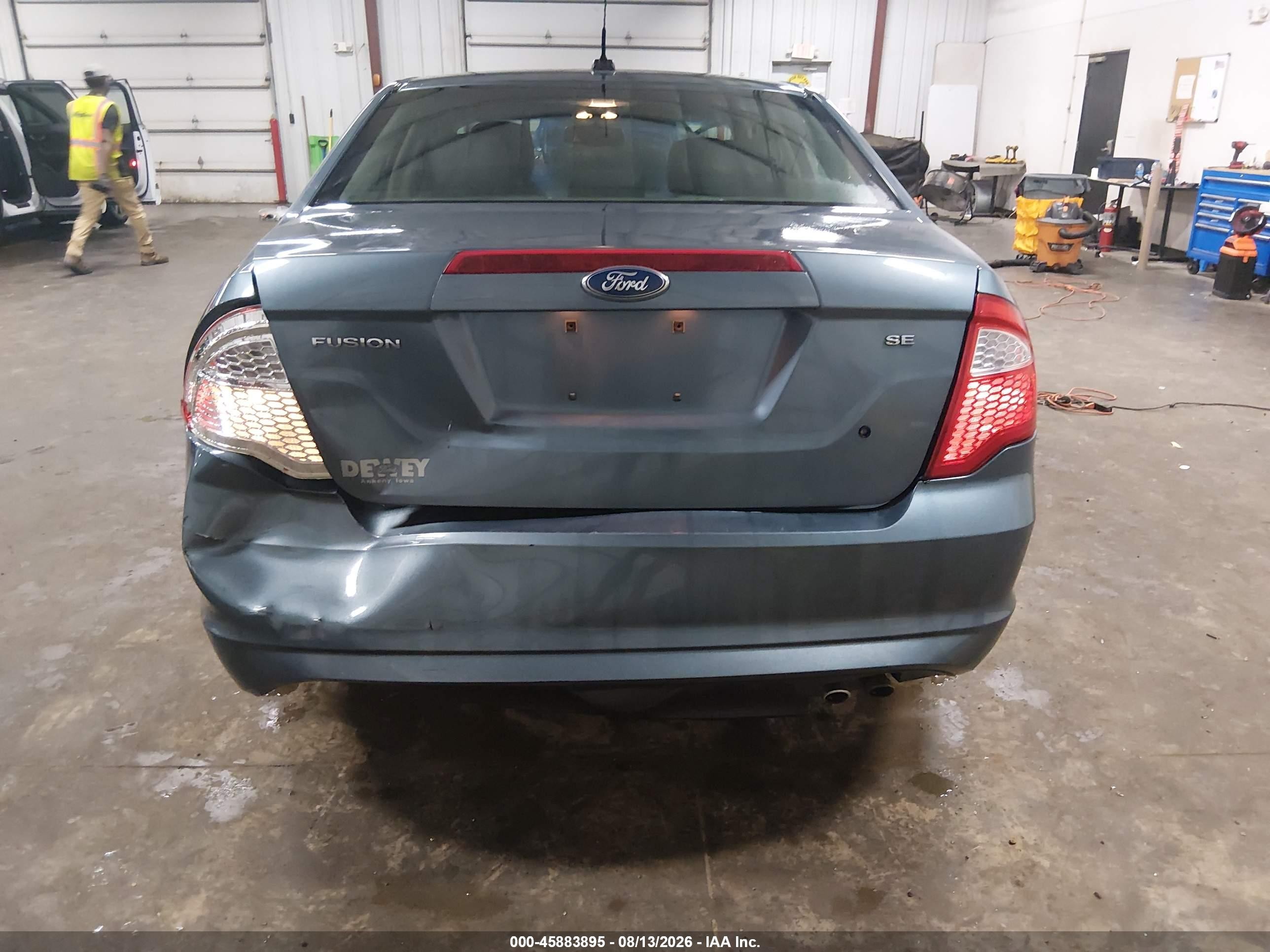 2011 Ford Fusion Se Light Blue vin: 3FAHP0HA2BR201192