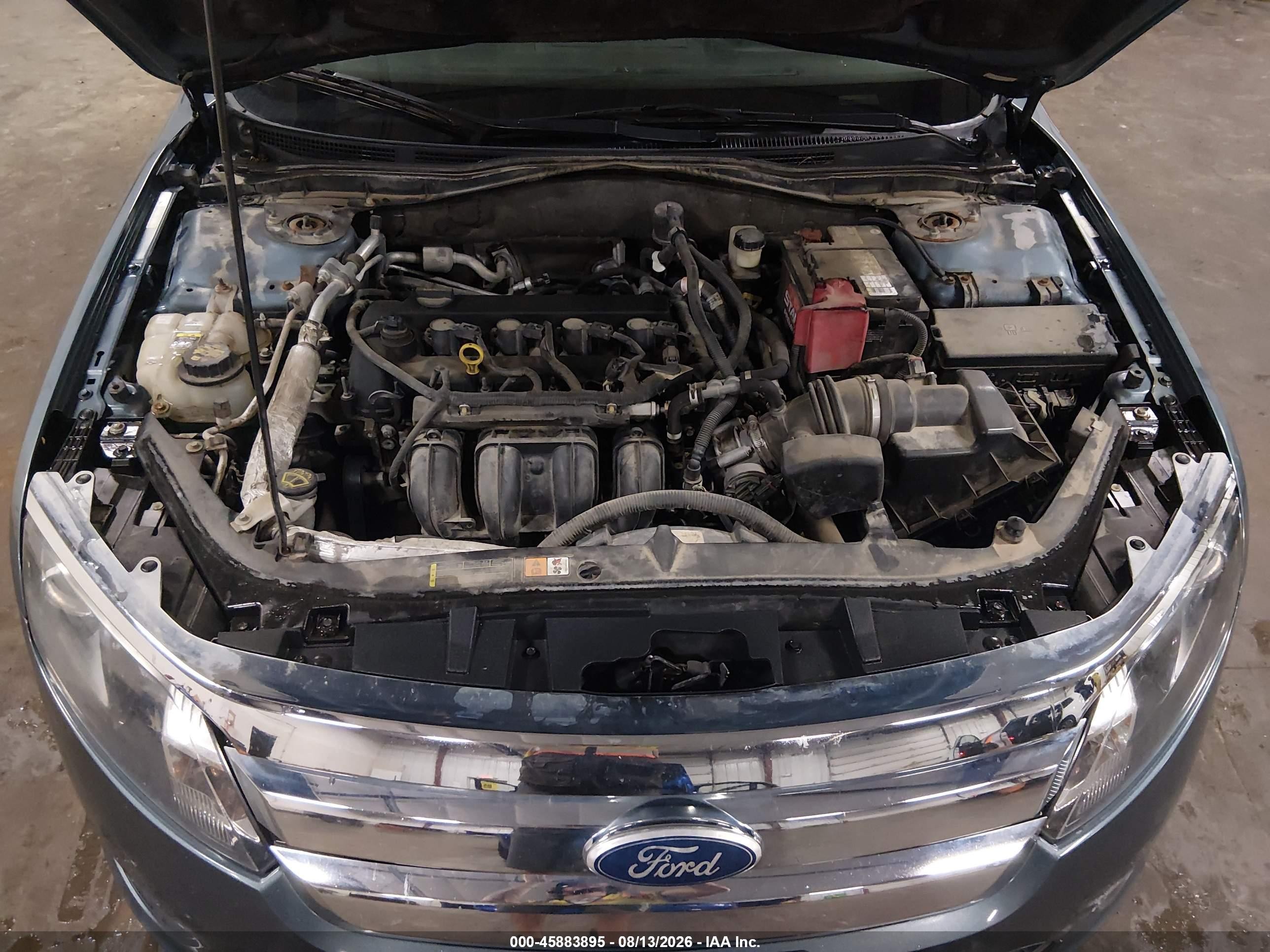 2011 Ford Fusion Se Light Blue vin: 3FAHP0HA2BR201192