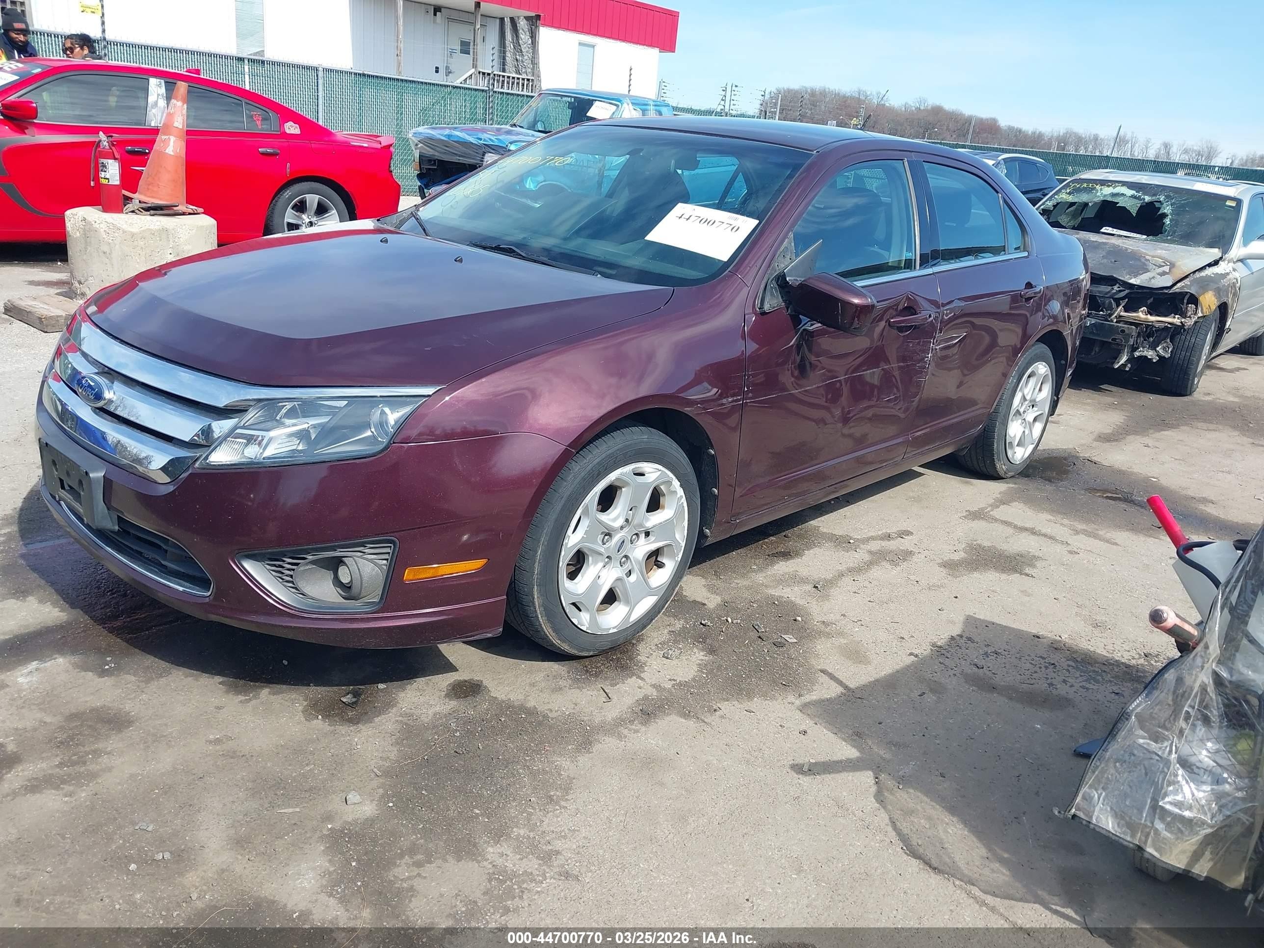 2011 Ford Fusion Se Maroon vin: 3FAHP0HA2BR219188