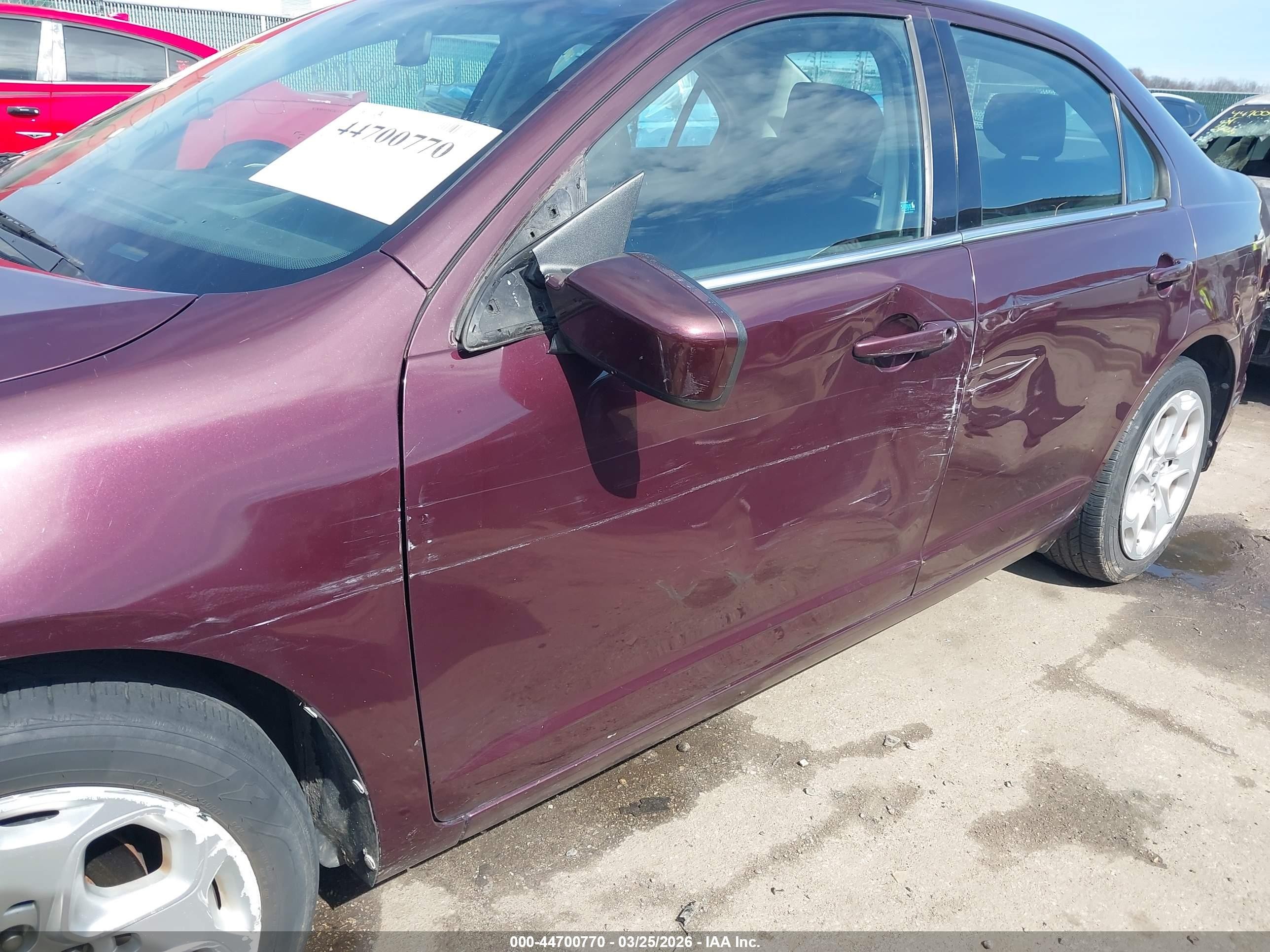 2011 Ford Fusion Se Maroon vin: 3FAHP0HA2BR219188
