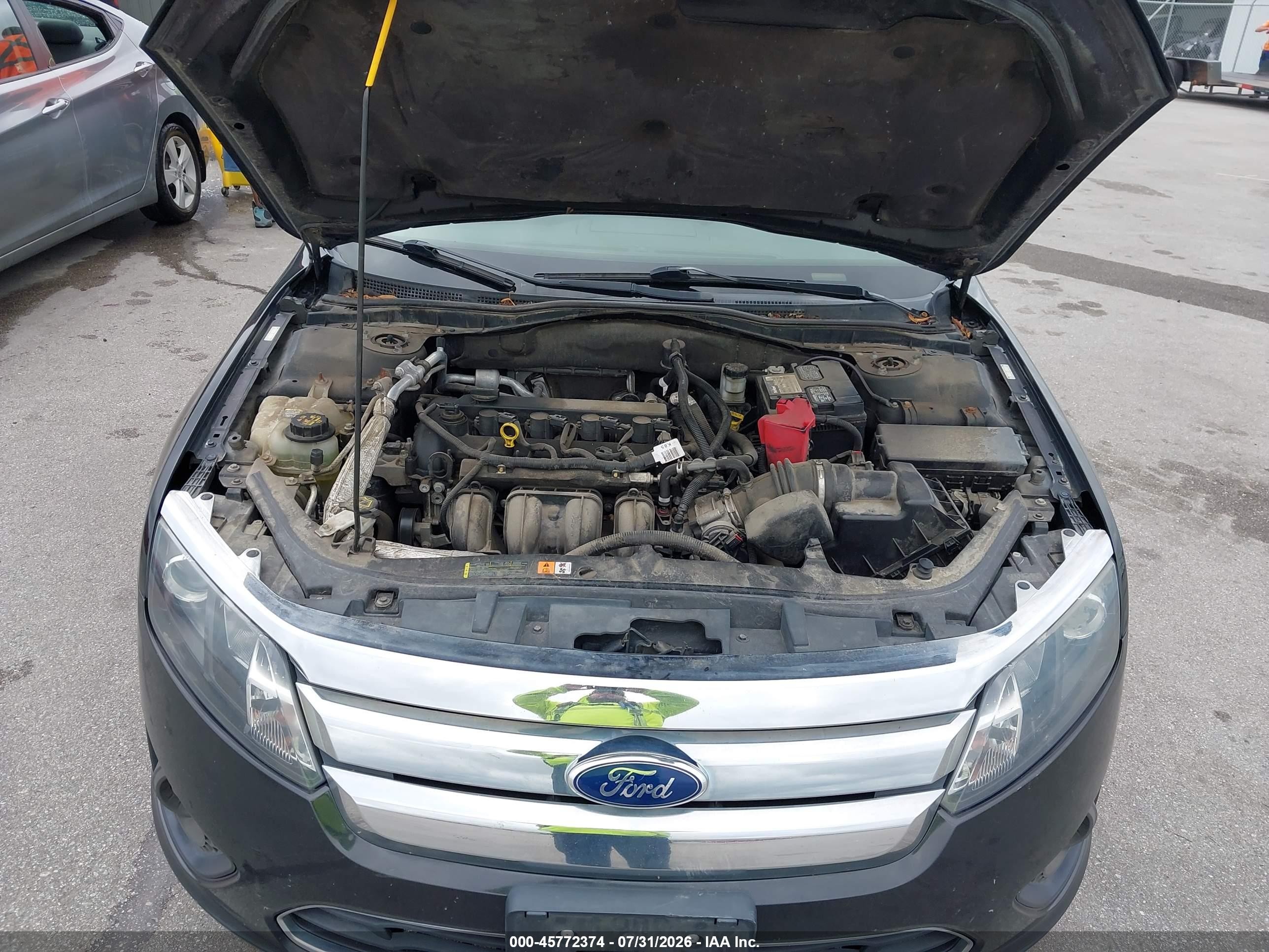 2011 Ford Fusion Se Black vin: 3FAHP0HA2BR234550