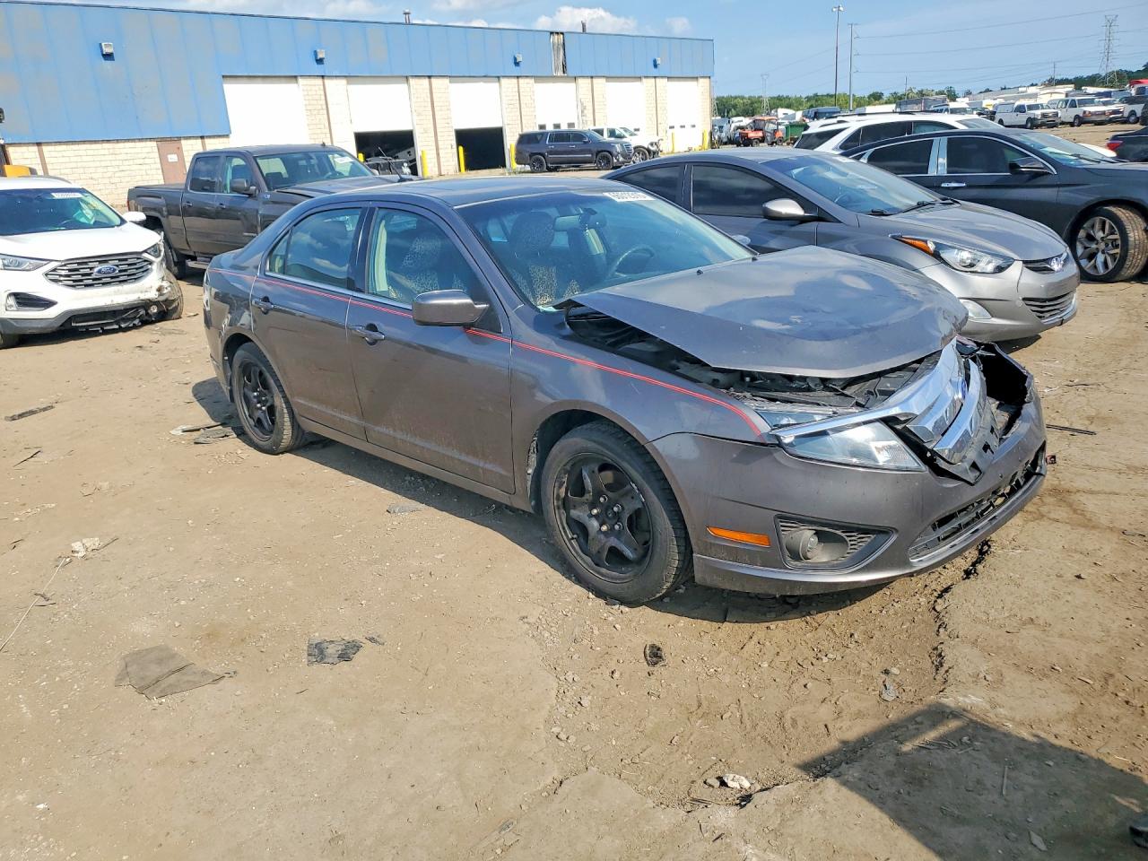 2011 Ford Fusion Se Gray vin: 3FAHP0HA2BR260405