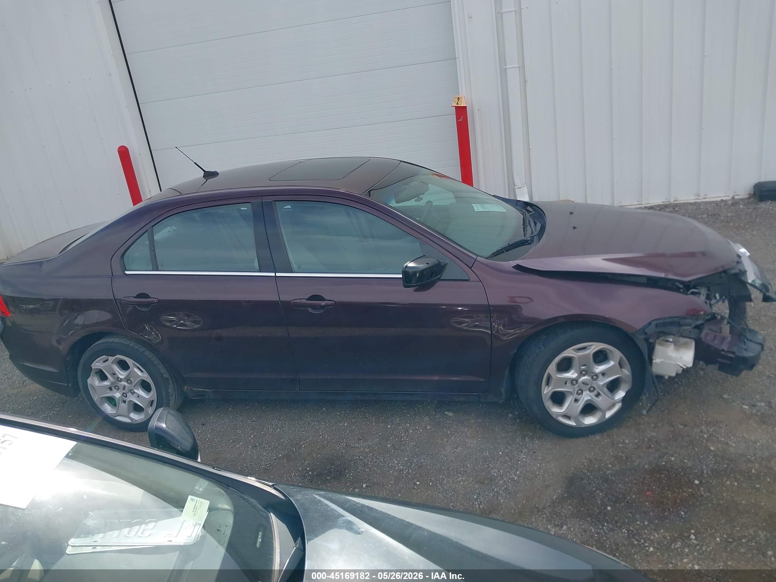 2011 Ford Fusion Se Purple vin: 3FAHP0HA2BR266057