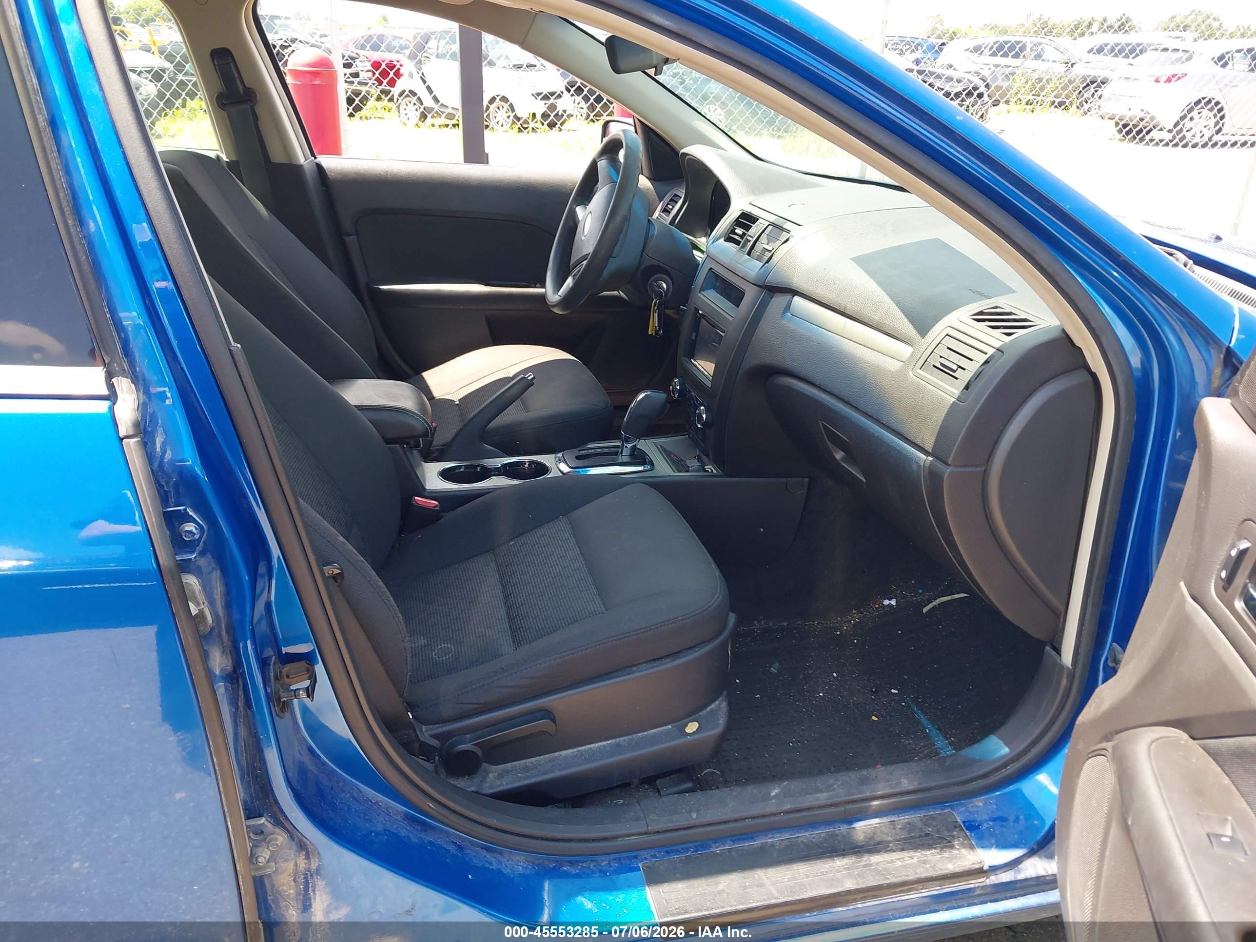 2011 Ford Fusion Se Синий vin: 3FAHP0HA2BR292920