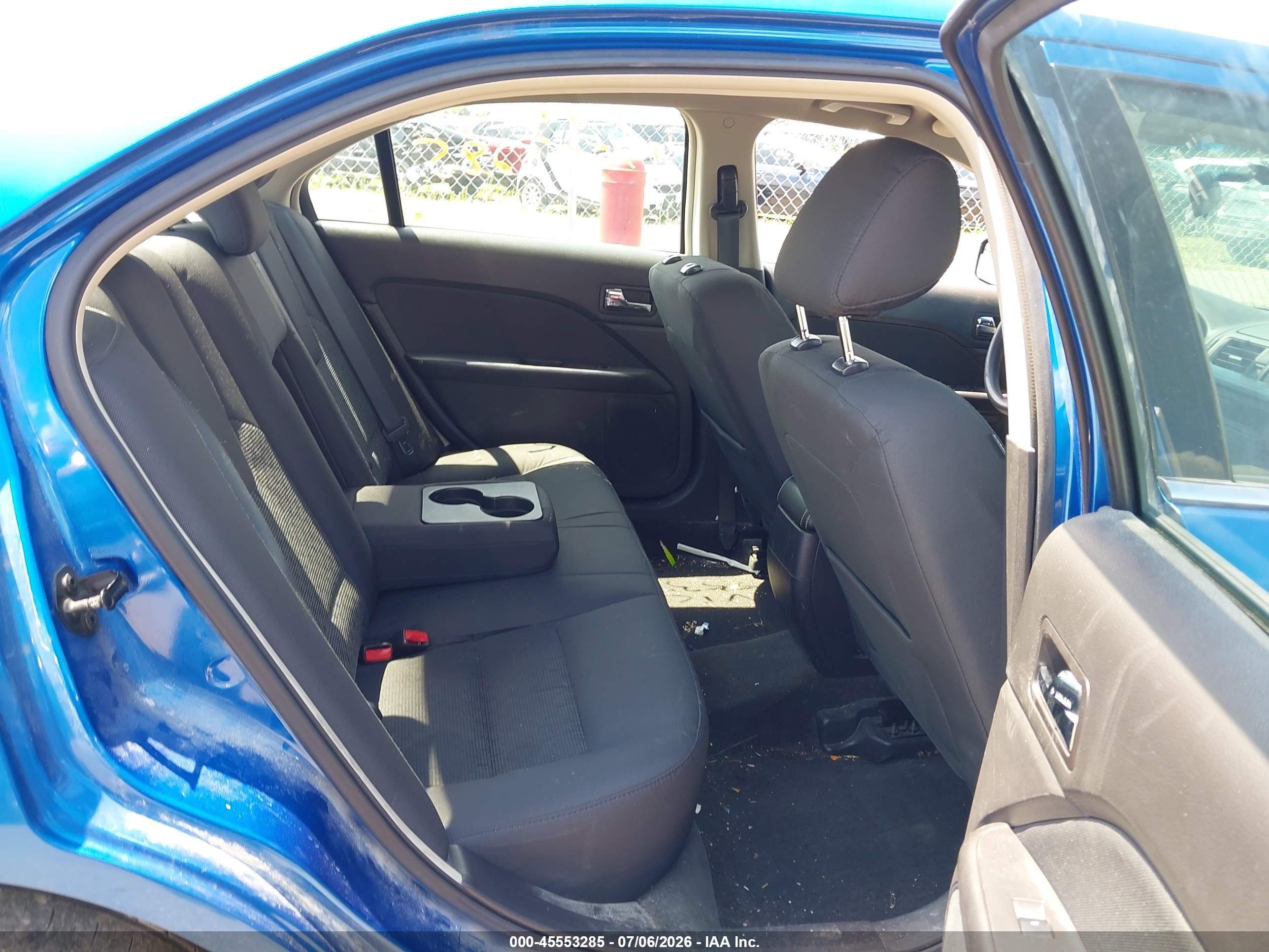 2011 Ford Fusion Se Синий vin: 3FAHP0HA2BR292920