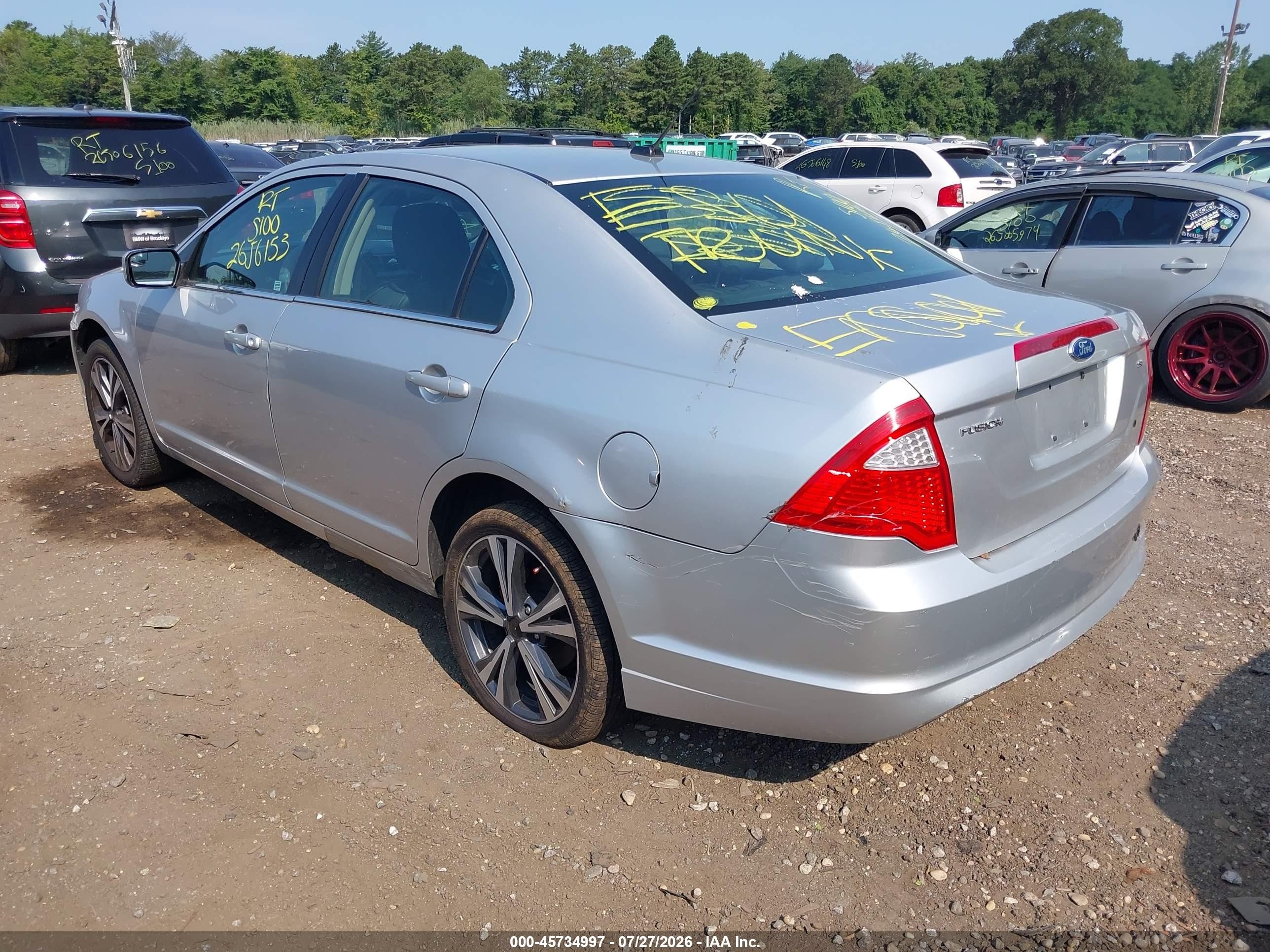 2011 Ford Fusion Se Silver vin: 3FAHP0HA2BR310011