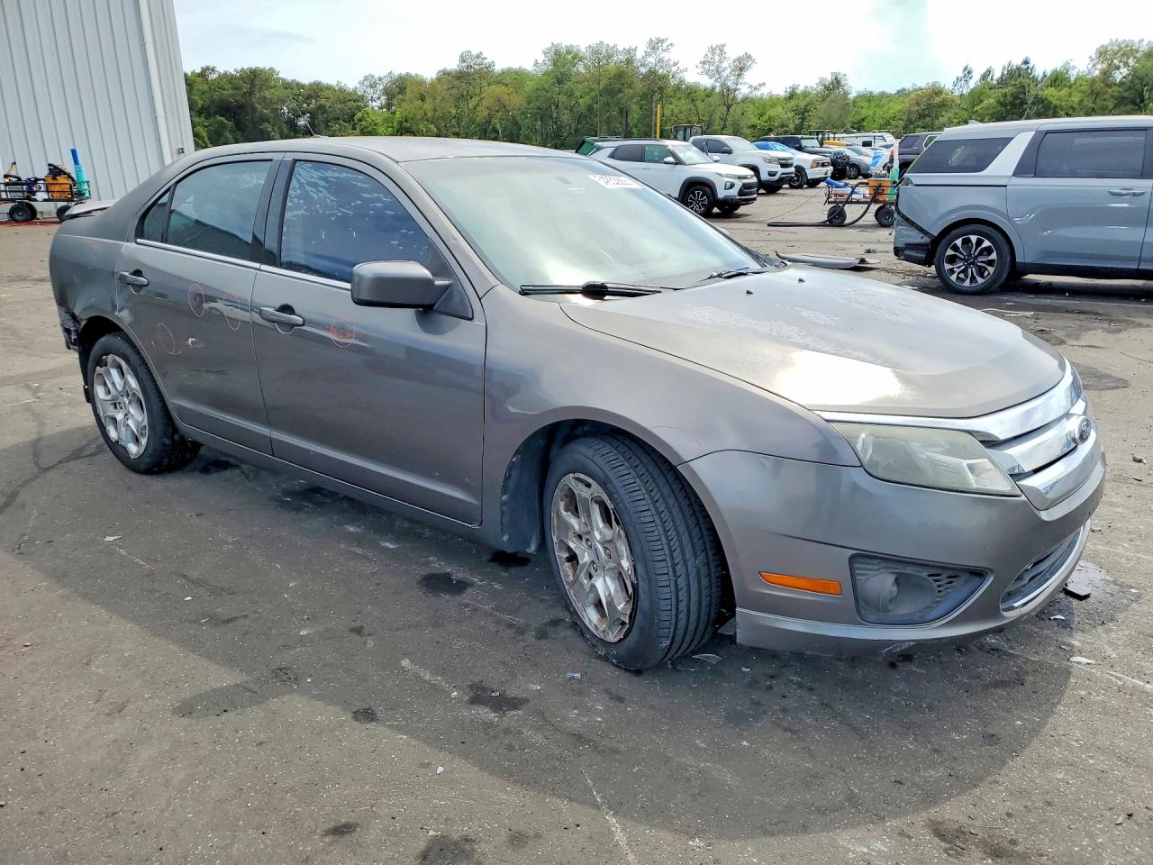 2011 Ford Fusion Se Gray vin: 3FAHP0HA2BR342425