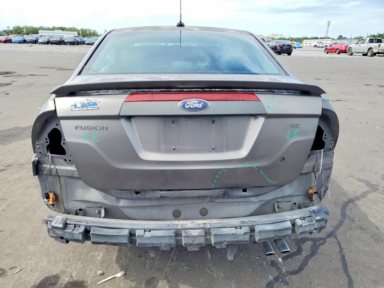 2011 Ford Fusion Se Gray vin: 3FAHP0HA2BR342425