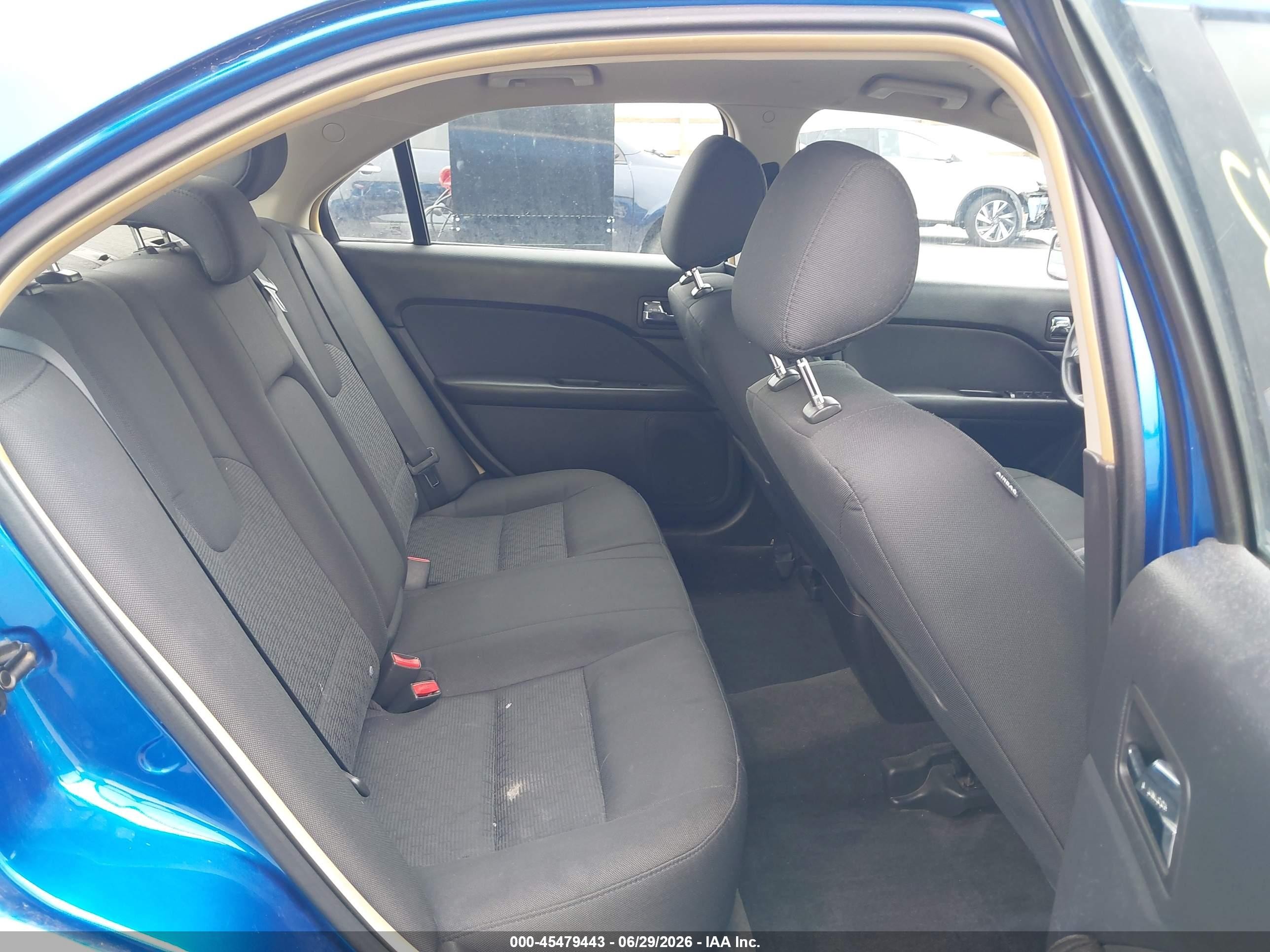 2012 Ford Fusion Se Blue vin: 3FAHP0HA2CR125054